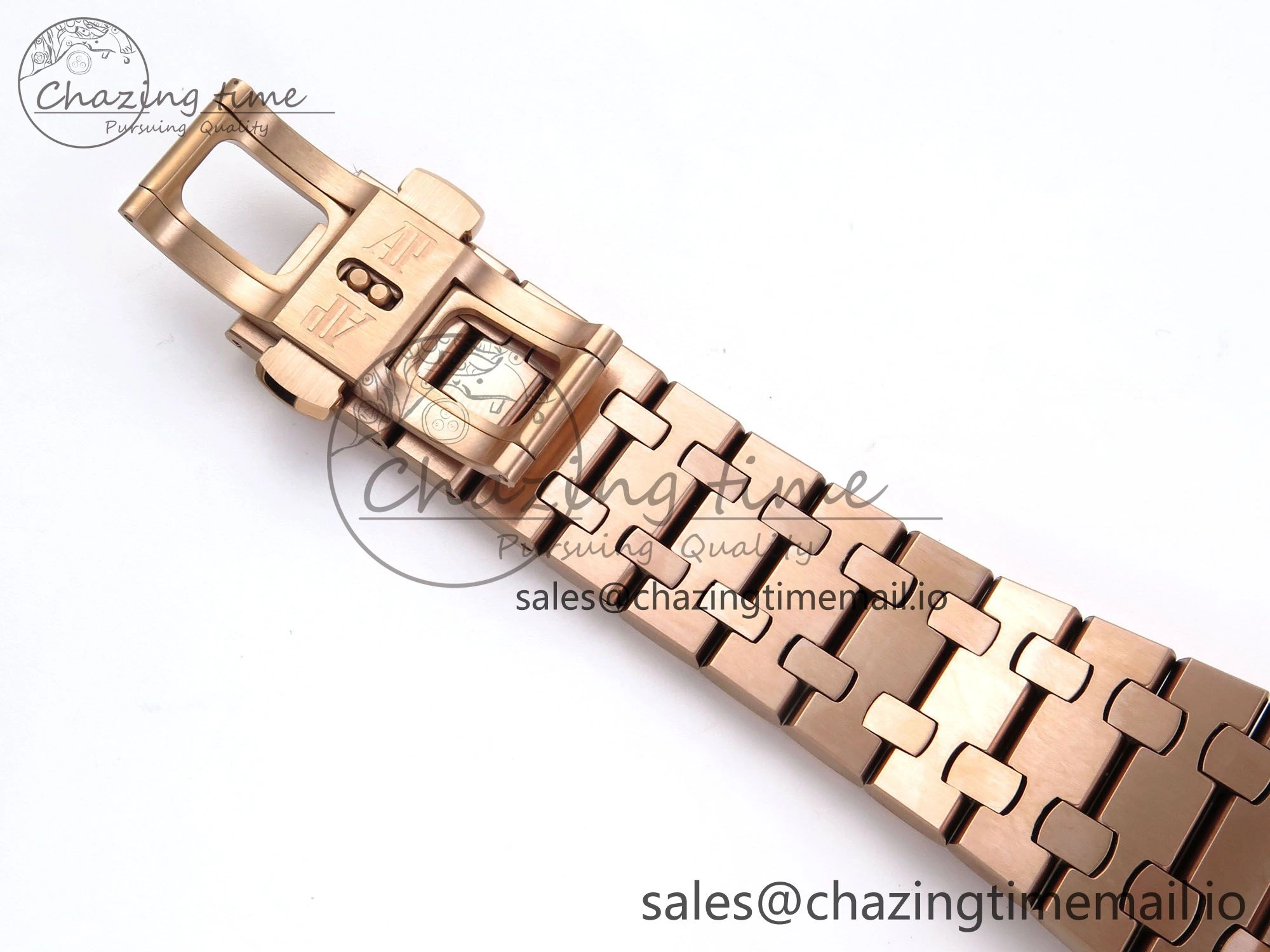 WeatherProof Royal Oak Offshore 42mm RG TKF Best Edition RG Dial on RG Bracelet A 4355