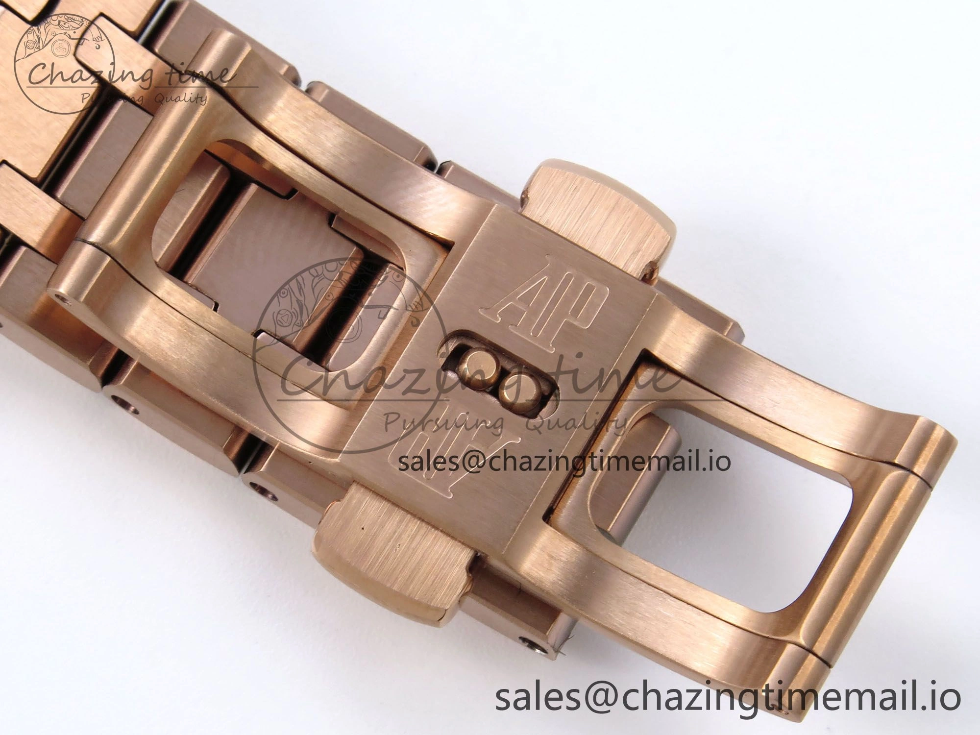 WeatherProof Royal Oak Offshore 42mm RG TKF Best Edition RG Dial on RG Bracelet A 4355