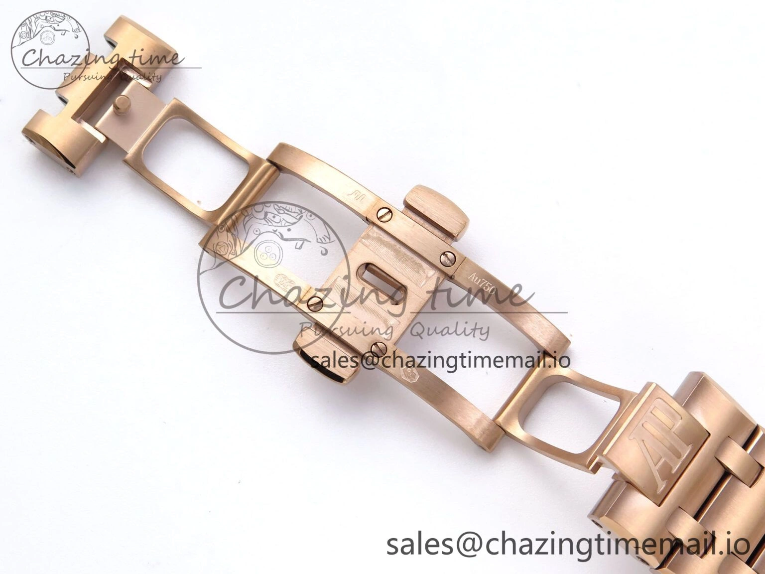 WeatherProof Royal Oak Offshore 42mm RG TKF Best Edition RG Dial on RG Bracelet A 4355