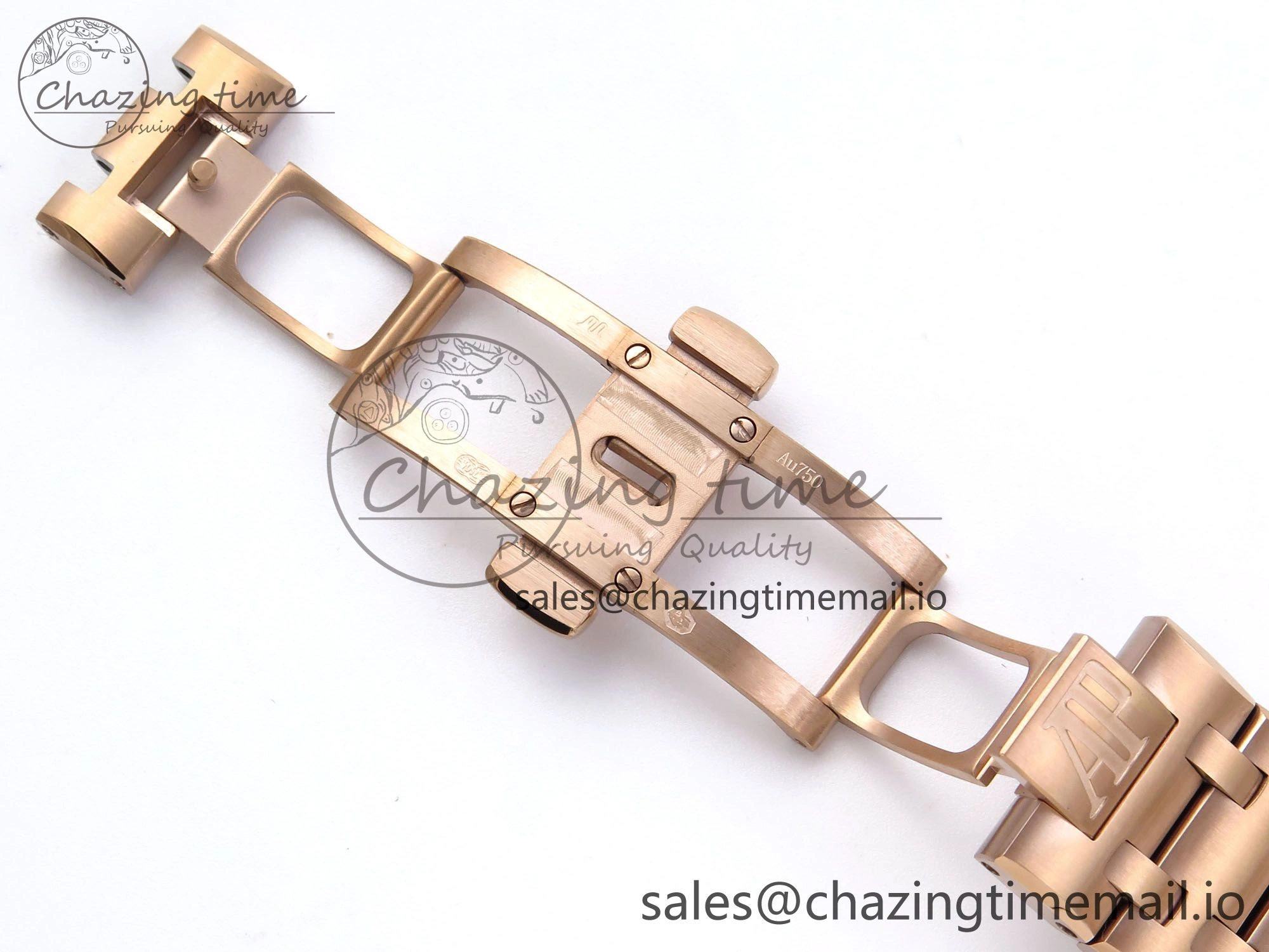WeatherProof Royal Oak Offshore 42mm RG TKF Best Edition RG Dial on RG Bracelet A 4355
