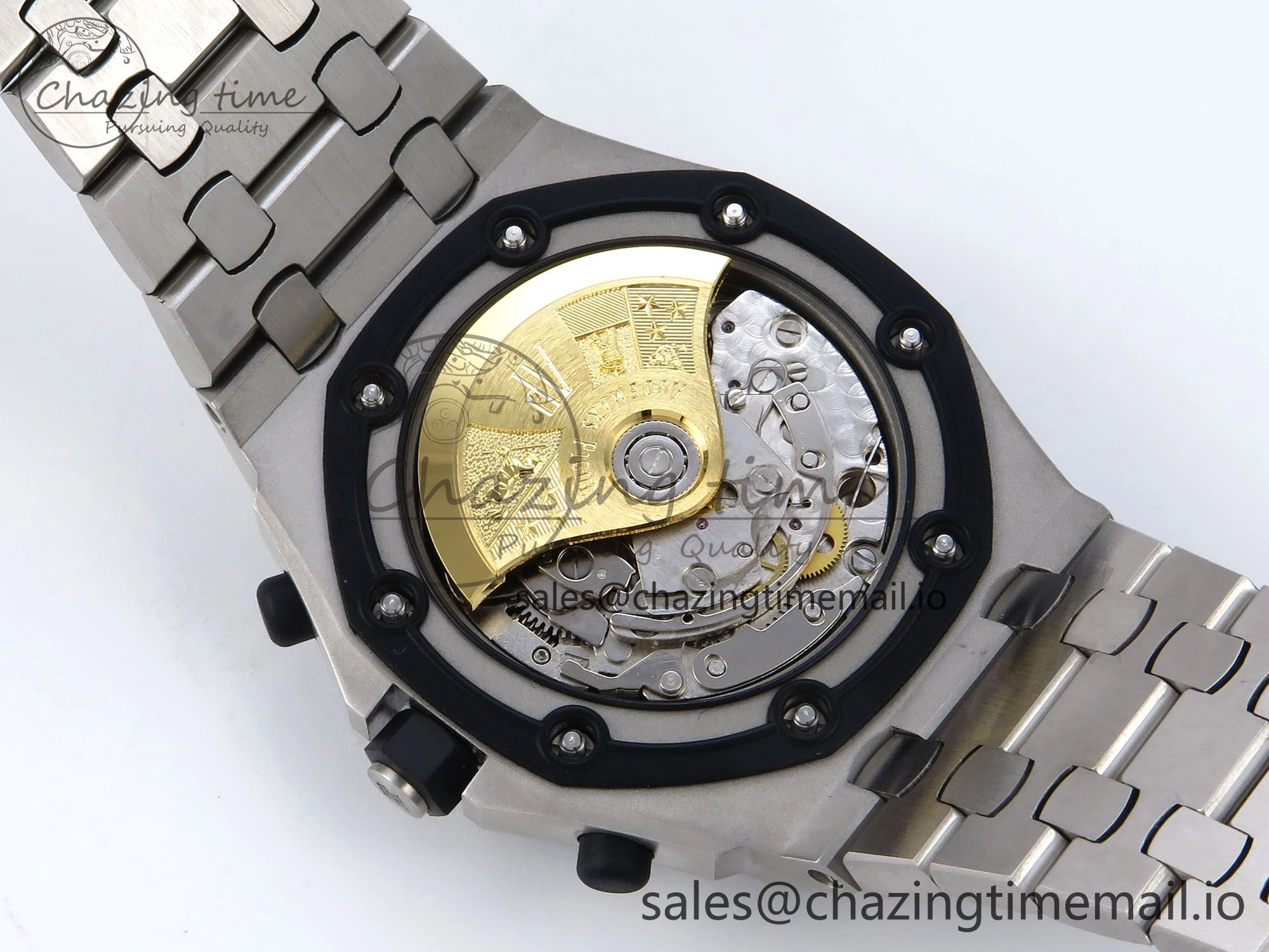 MoistureWicking Royal Oak Offshore 42mm Re-edition SS TKF Best Edition Blue Dial on SS Bracelet A 4349