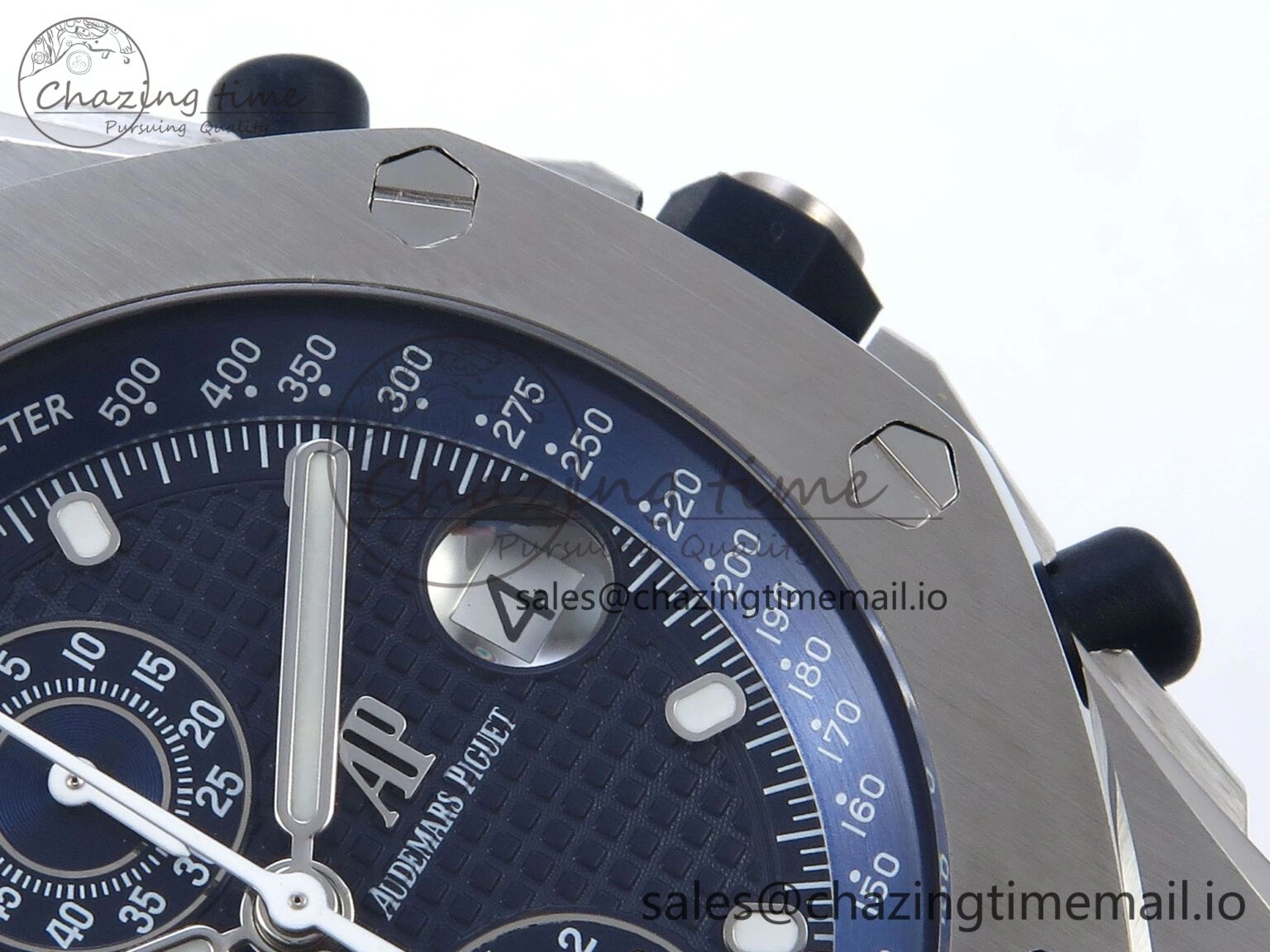 MoistureWicking Royal Oak Offshore 42mm Re-edition SS TKF Best Edition Blue Dial on SS Bracelet A 4349