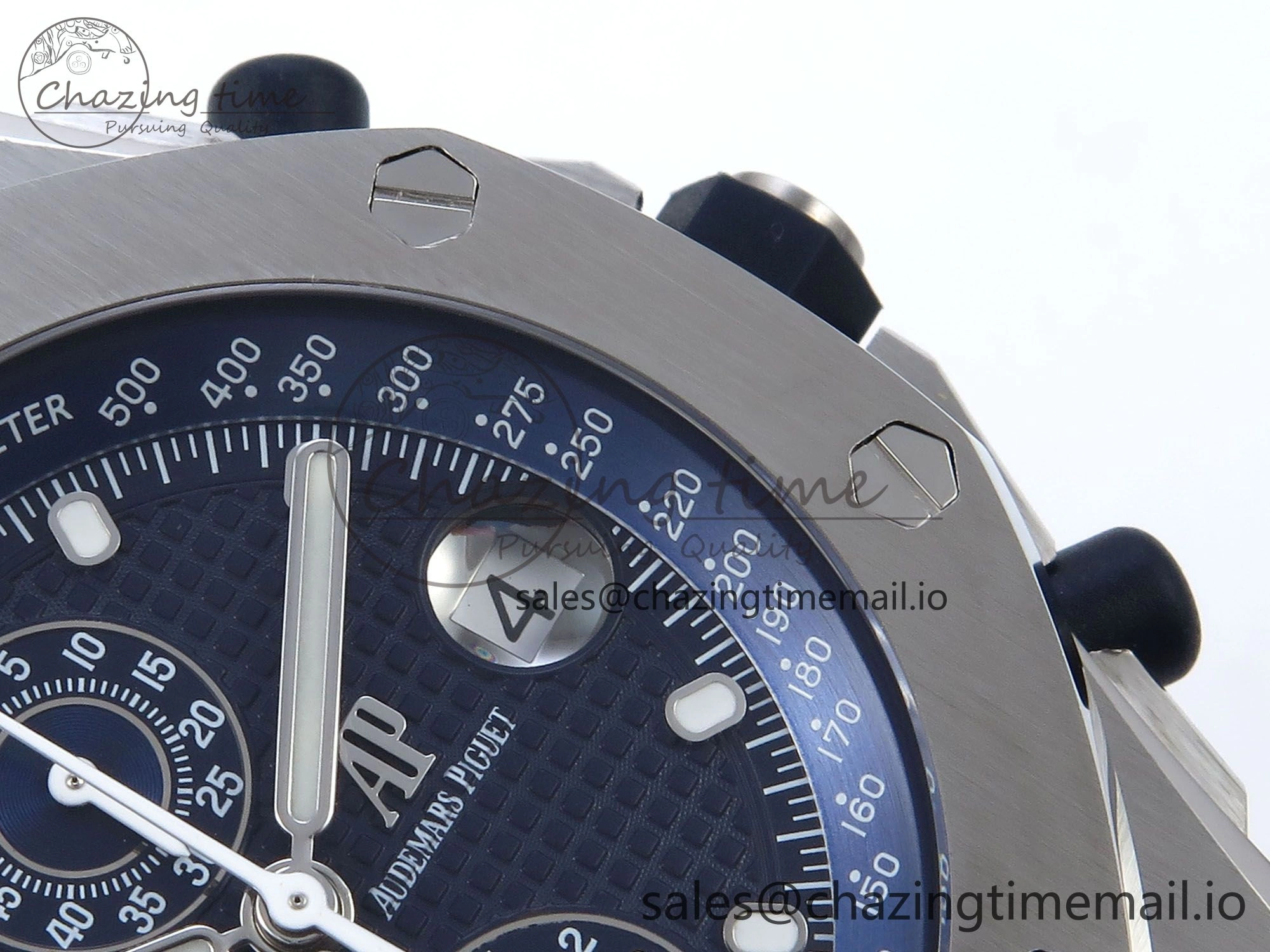 MoistureWicking Royal Oak Offshore 42mm Re-edition SS TKF Best Edition Blue Dial on SS Bracelet A 4349