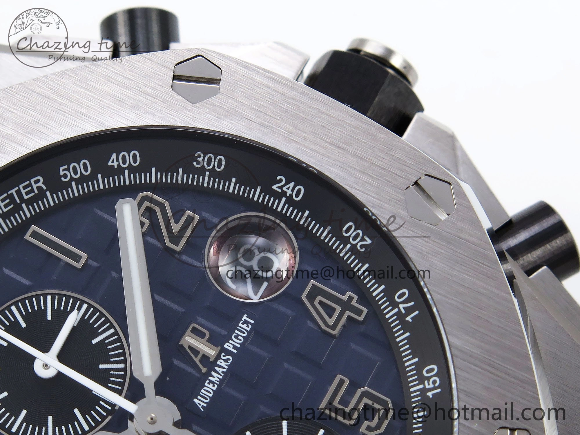 Royal Oak Offshore 42mm SS APF 1:1 Best Edition Blue Dial on SS Bracelet A Bold 4454
