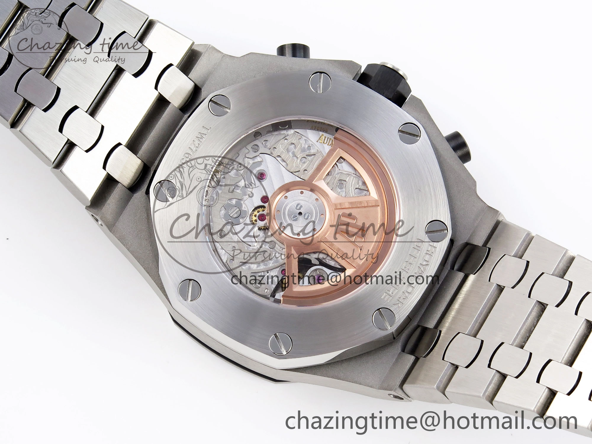 ModernLook Royal Oak Offshore 42mm SS APF 1:1 Best Edition Blue Dial on SS Bracelet Strap A 4537