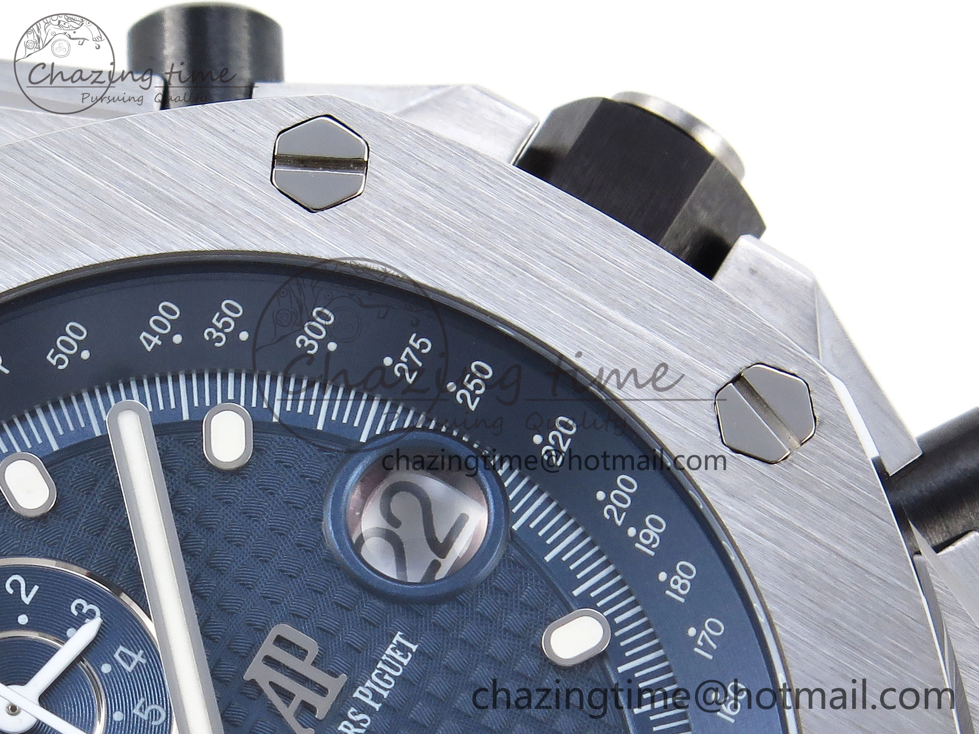 ModernLook Royal Oak Offshore 42mm SS APF 1:1 Best Edition Blue Dial on SS Bracelet Strap A 4537