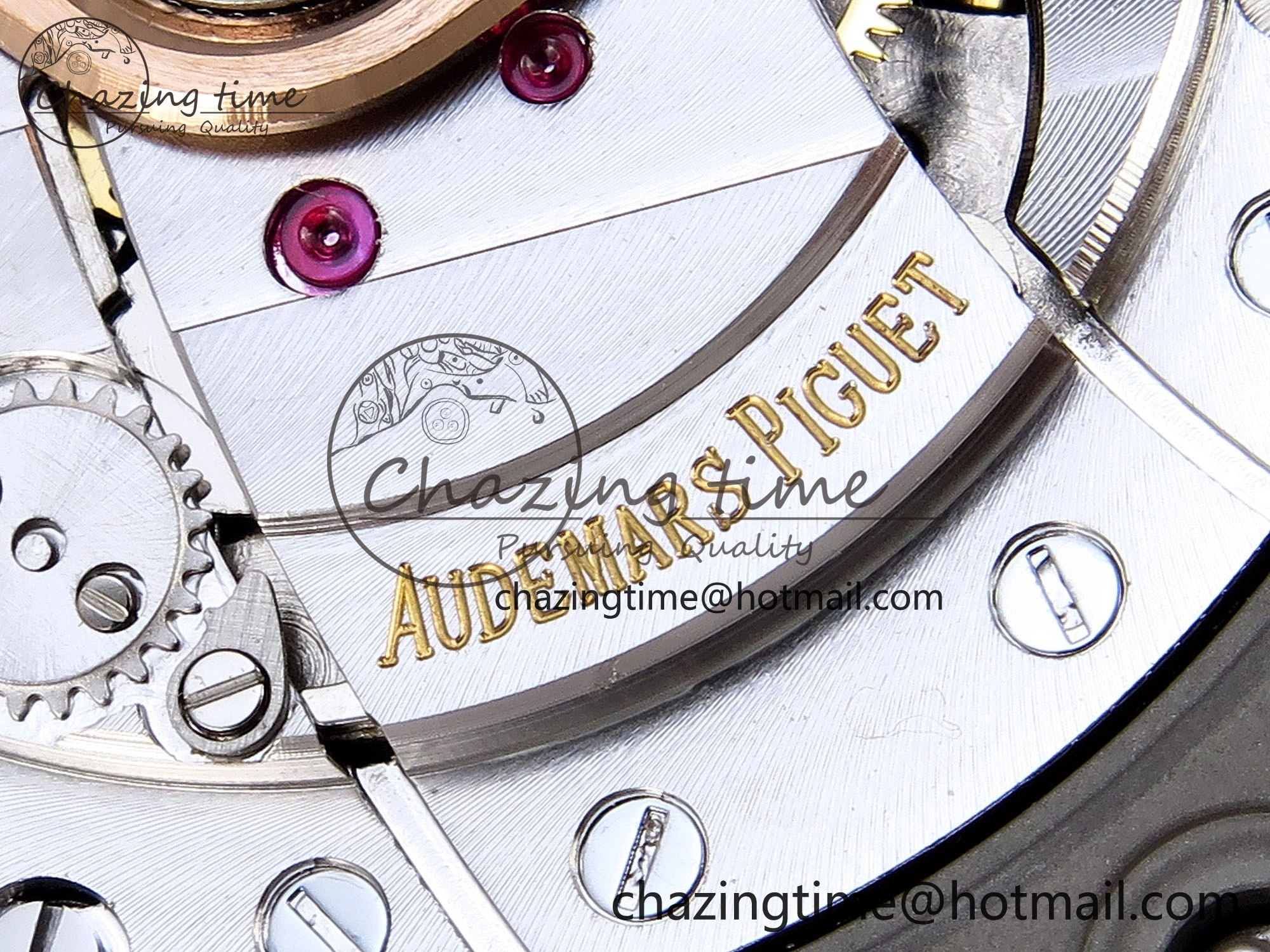 Royal Oak Offshore 42mm SS APF 1:1 Best Edition Brown Dial Ceramic Bezel on Gray Rubber Strap A RelaxedFit 4528