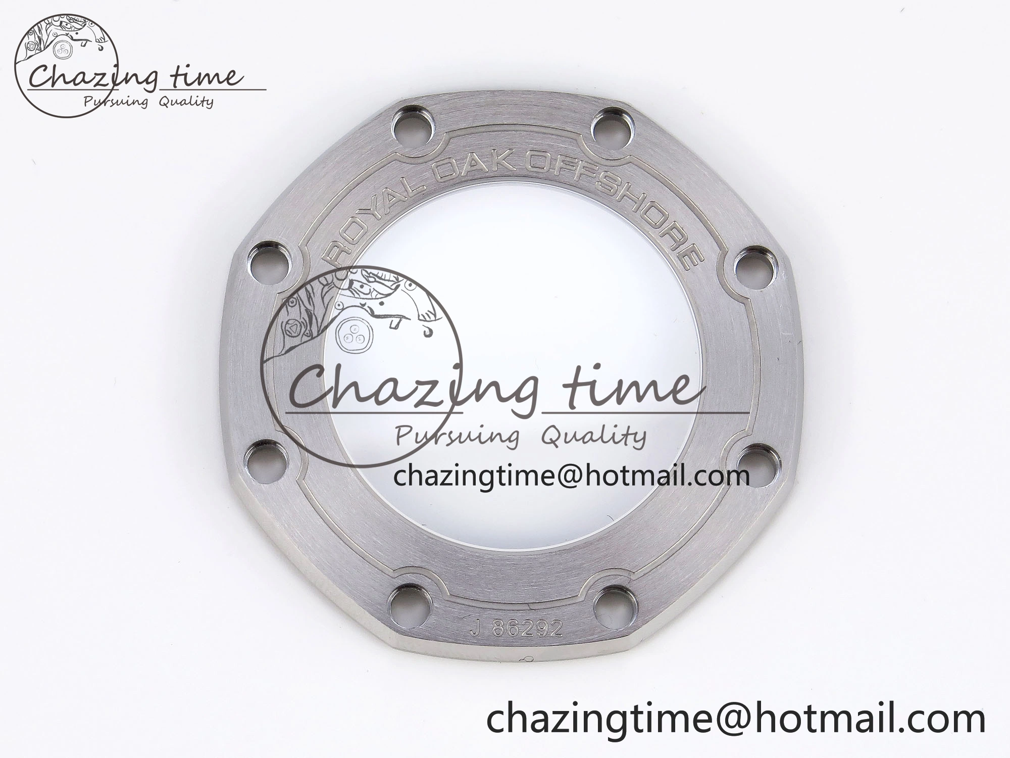 Royal Oak Offshore 42mm SS APF 1:1 Best Edition Brown Dial Ceramic Bezel on Gray Rubber Strap A RelaxedFit 4528