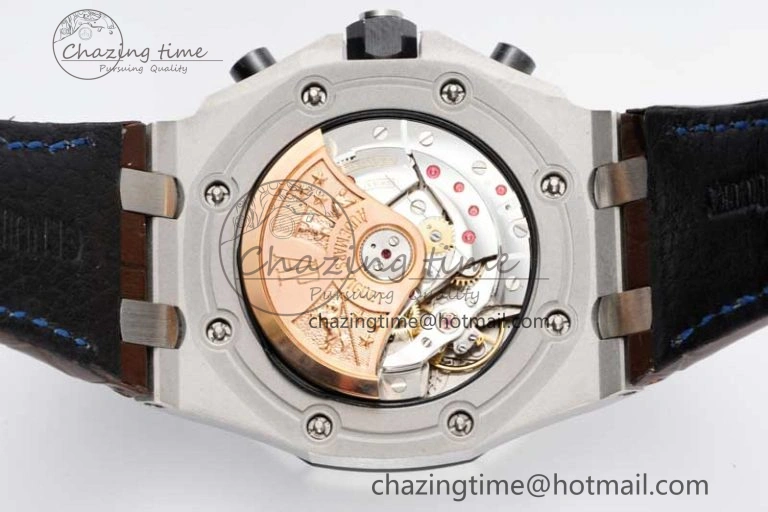 Soft Royal Oak Offshore 42mm SS APF 1:1 Best Edition Brown Dial on Brown Leather Strap A 4620