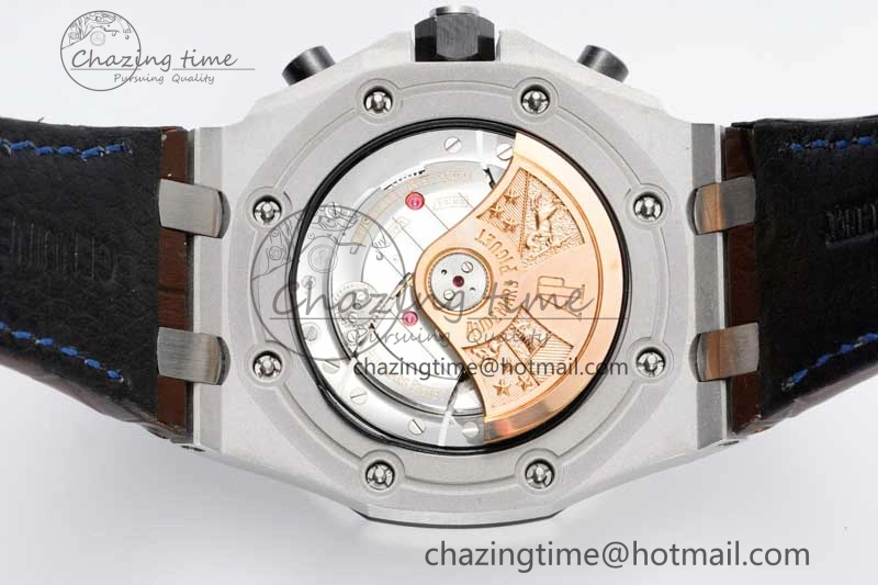 Soft Royal Oak Offshore 42mm SS APF 1:1 Best Edition Brown Dial on Brown Leather Strap A 4620