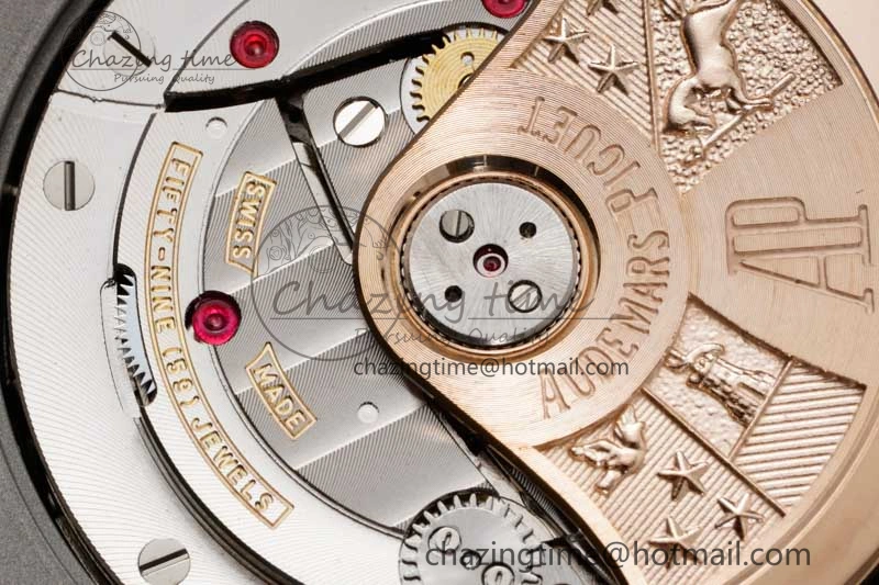 Soft Royal Oak Offshore 42mm SS APF 1:1 Best Edition Brown Dial on Brown Leather Strap A 4620