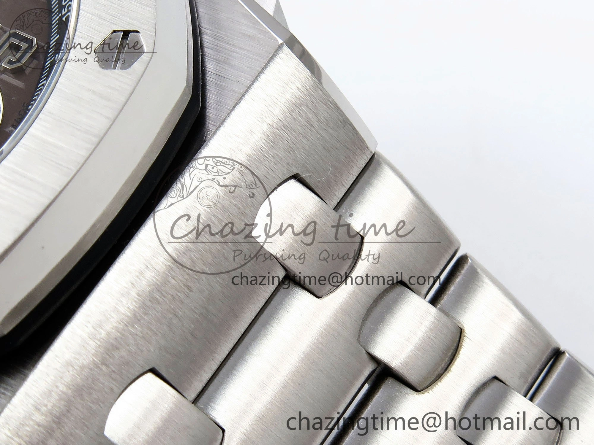 Classic Royal Oak Offshore 42mm SS APF 1:1 Best Edition Brown Dial on SS Bracelet A 4456