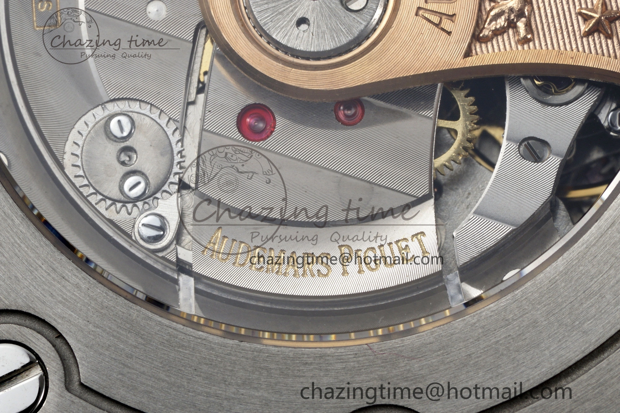 TravelReady Royal Oak Offshore 42mm SS APF 1:1 Best Edition Cream Dial on Brown Leather Strap A 4669