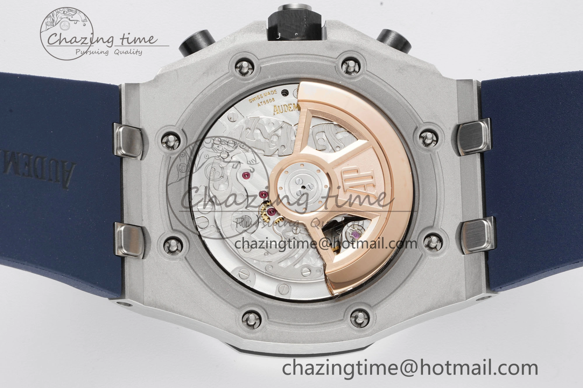 Royal Oak Offshore 42mm SS APF 1:1 Best Edition Deep Blue Dial on Deep Blue Rubber Strap A ModernLook 4624