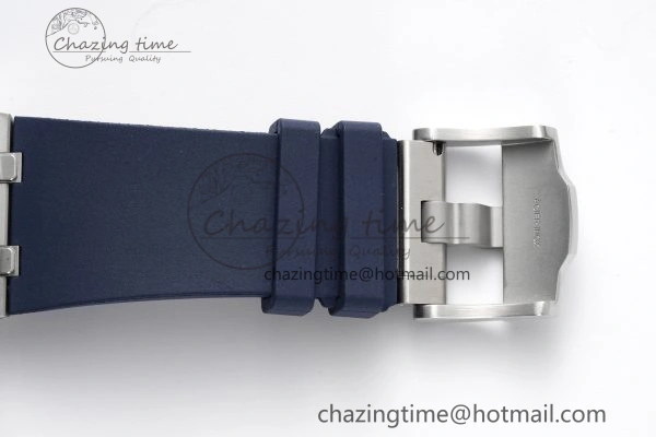 Royal Oak Offshore 42mm SS APF 1:1 Best Edition Deep Blue Dial on Deep Blue Rubber Strap A ModernLook 4624