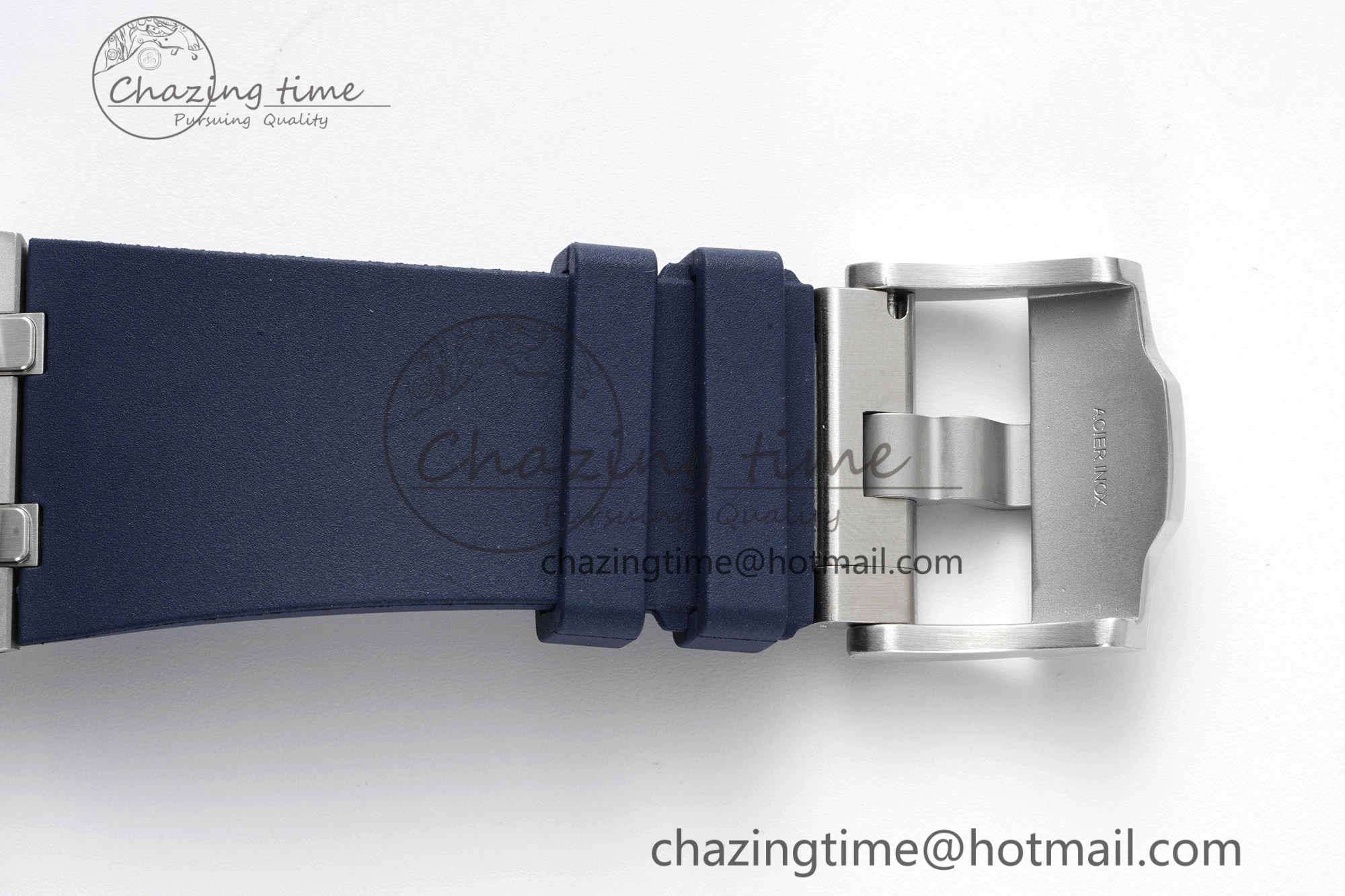 Royal Oak Offshore 42mm SS APF 1:1 Best Edition Deep Blue Dial on Deep Blue Rubber Strap A ModernLook 4624