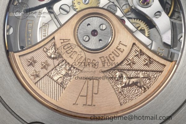 UrbanChic Royal Oak Offshore 42mm SS APF 1:1 Best Edition Gray Dial on Black Leather Strap A 4670