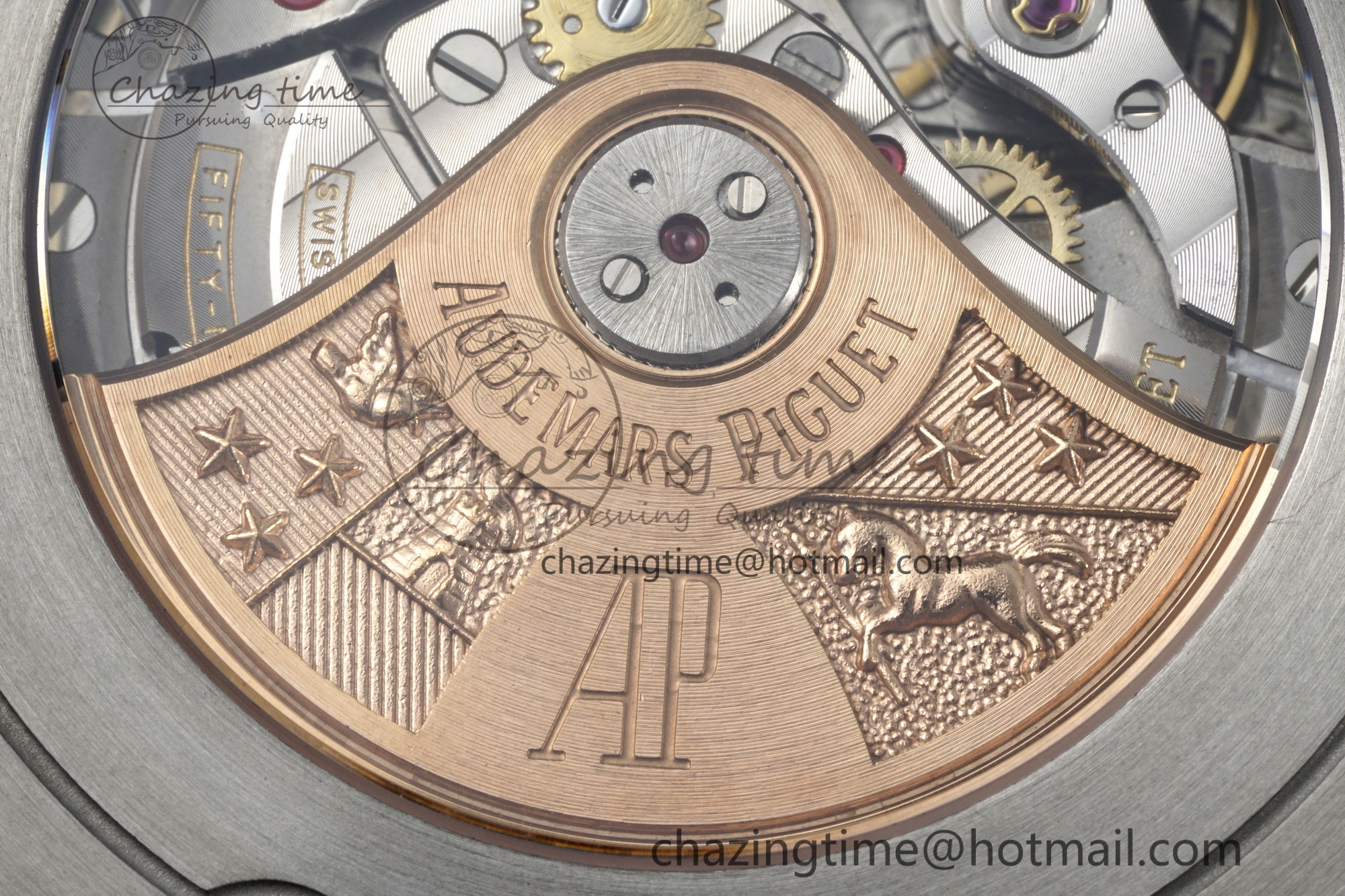 UrbanChic Royal Oak Offshore 42mm SS APF 1:1 Best Edition Gray Dial on Black Leather Strap A 4670