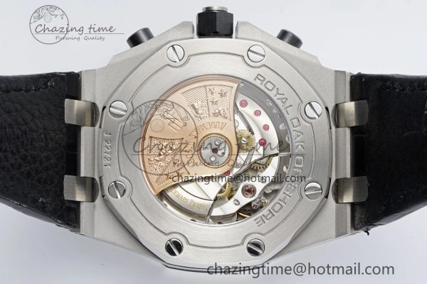 UrbanChic Royal Oak Offshore 42mm SS APF 1:1 Best Edition Gray Dial on Black Leather Strap A 4670