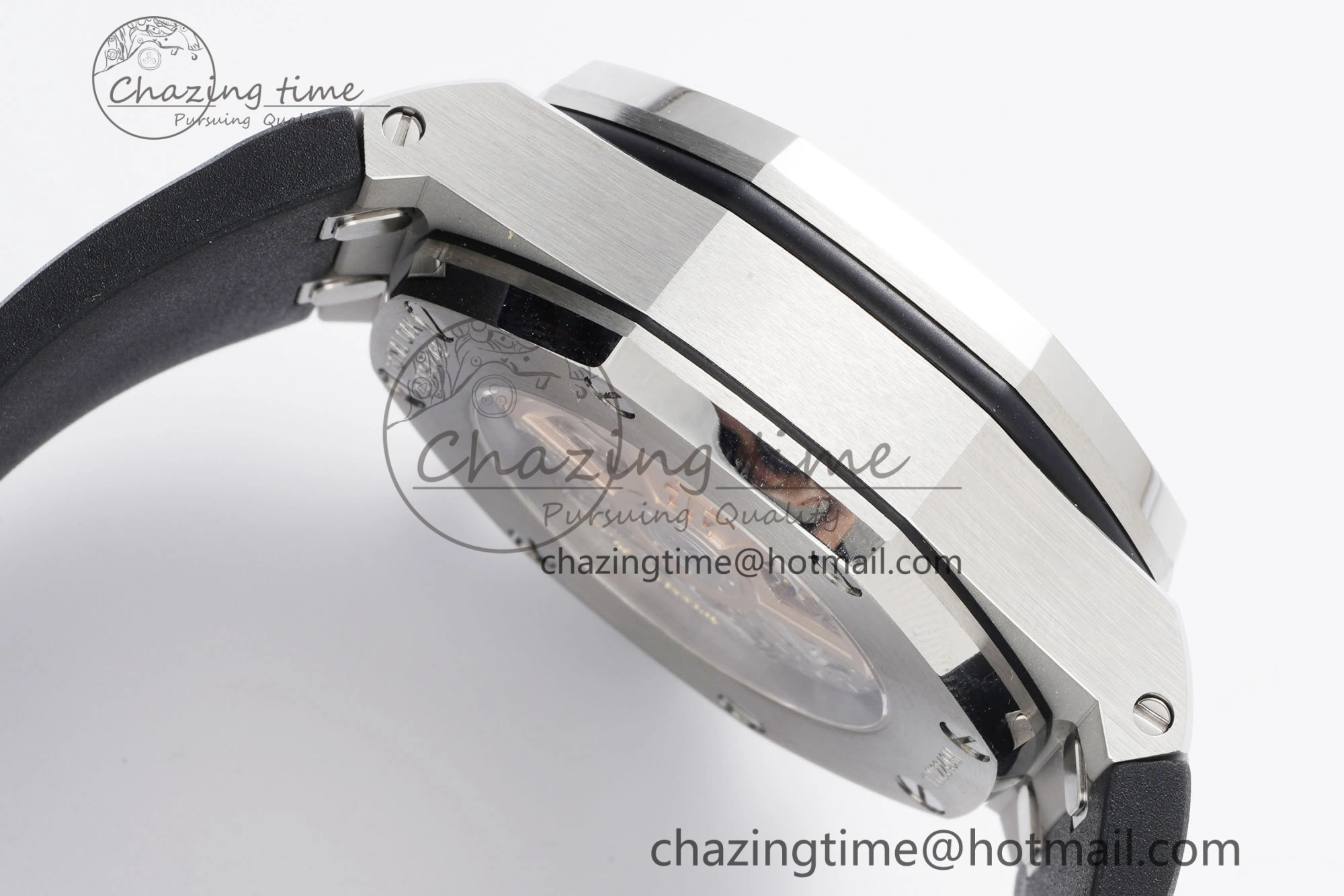 AllSeason Royal Oak Offshore 42mm SS APF 1:1 Best Edition Gray Dial on Black Rubber Strap A 4623
