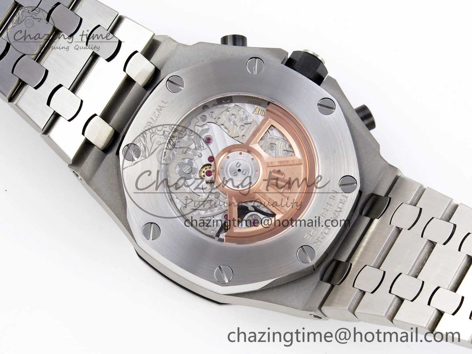 Royal Oak Offshore 42mm SS APF 1:1 Best Edition Gray Dial on SS Bracelet Strap A Sophisticated 4531