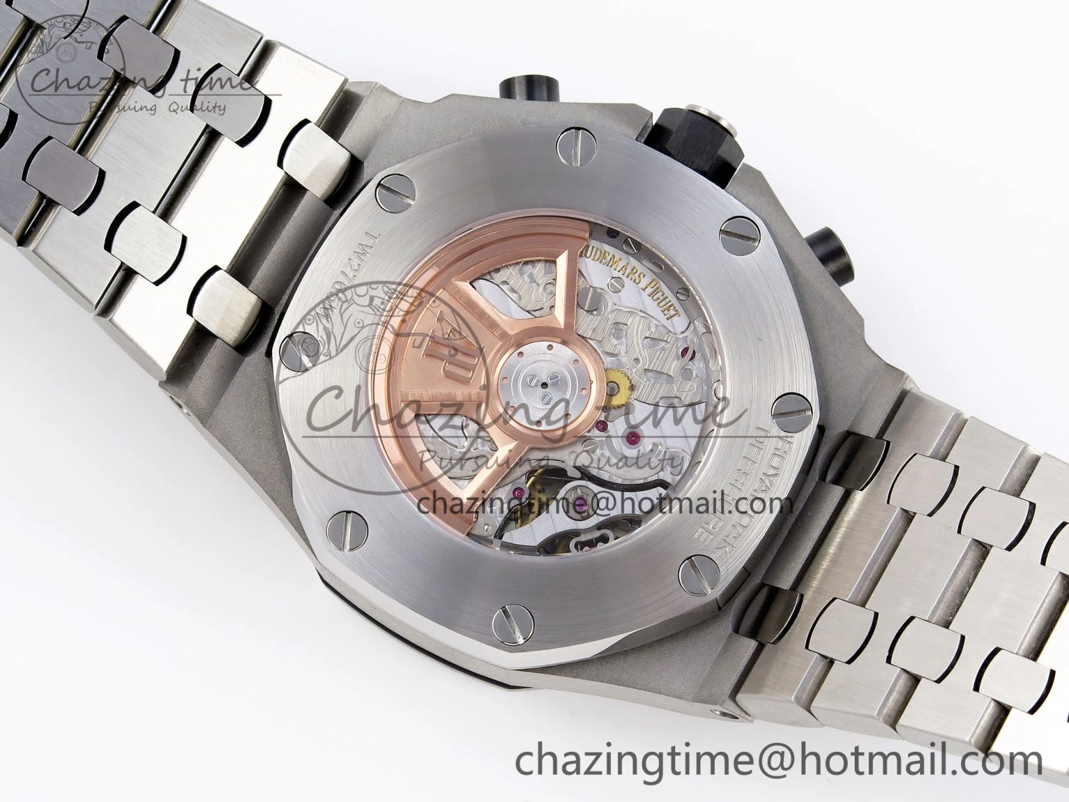 Royal Oak Offshore 42mm SS APF 1:1 Best Edition Gray Dial on SS Bracelet Strap A Sophisticated 4531