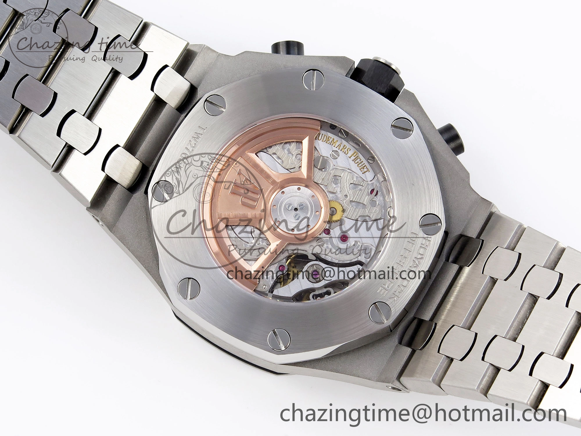 Royal Oak Offshore 42mm SS APF 1:1 Best Edition Gray Dial on SS Bracelet Strap A Sophisticated 4531