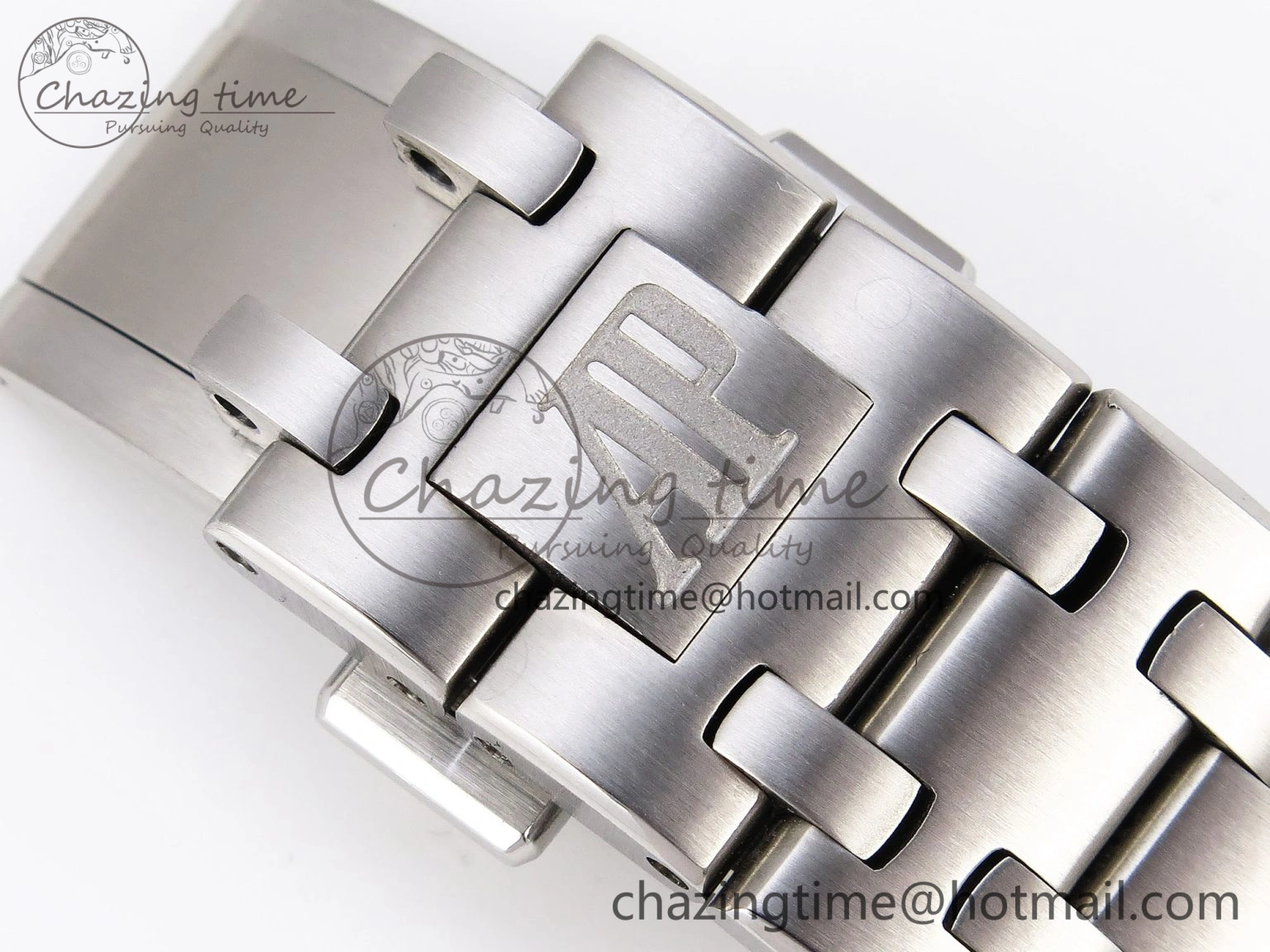 Royal Oak Offshore 42mm SS APF 1:1 Best Edition Gray Dial on SS Bracelet Strap A Sophisticated 4531