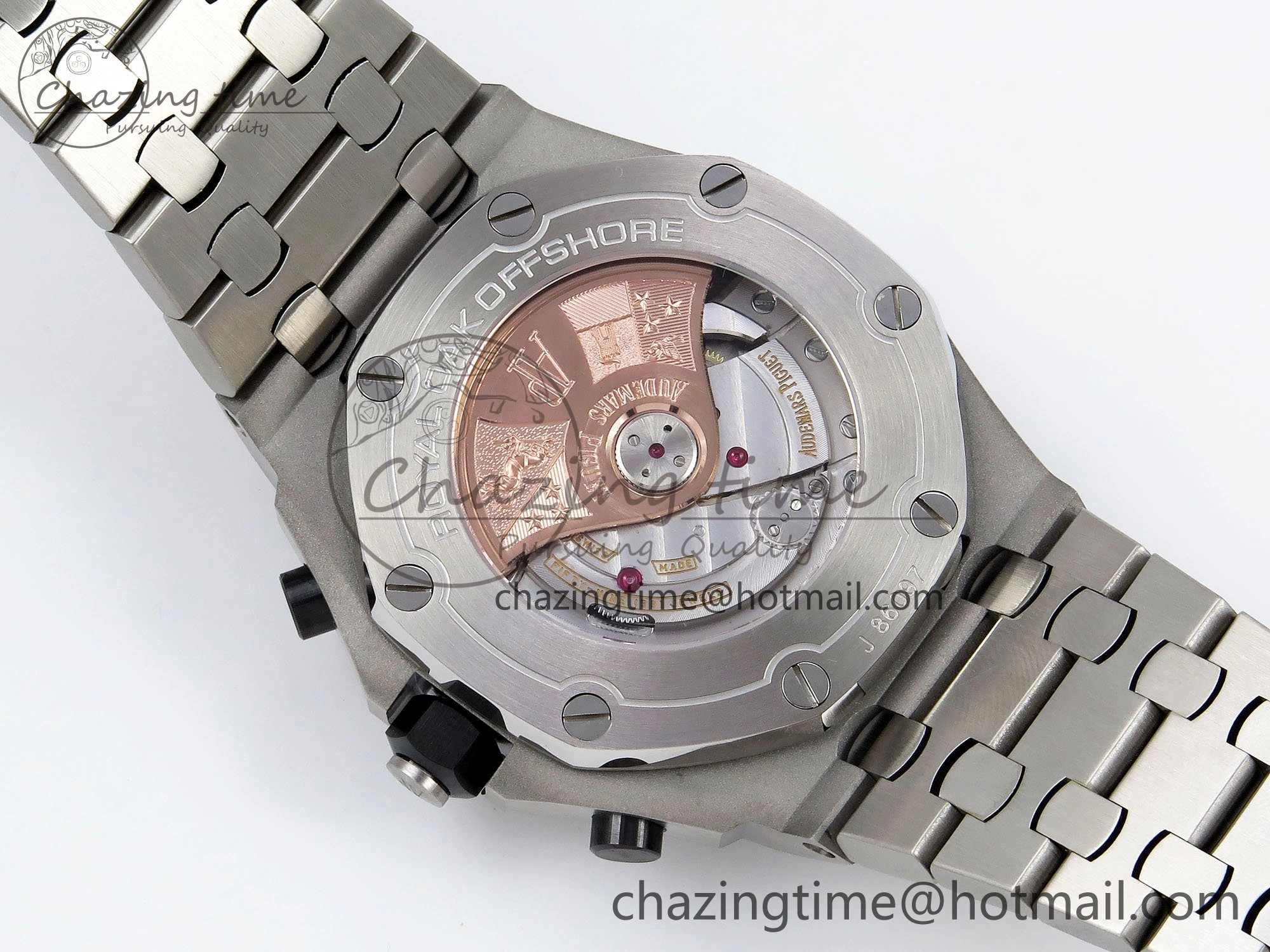 Royal Oak Offshore 42mm SS APF 1:1 Best Edition Grey Dial on SS Bracelet A Sporty 4455