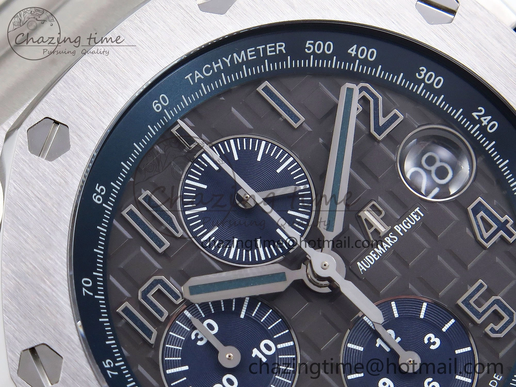 Royal Oak Offshore 42mm SS APF 1:1 Best Edition Grey Dial on SS Bracelet A Sporty 4455