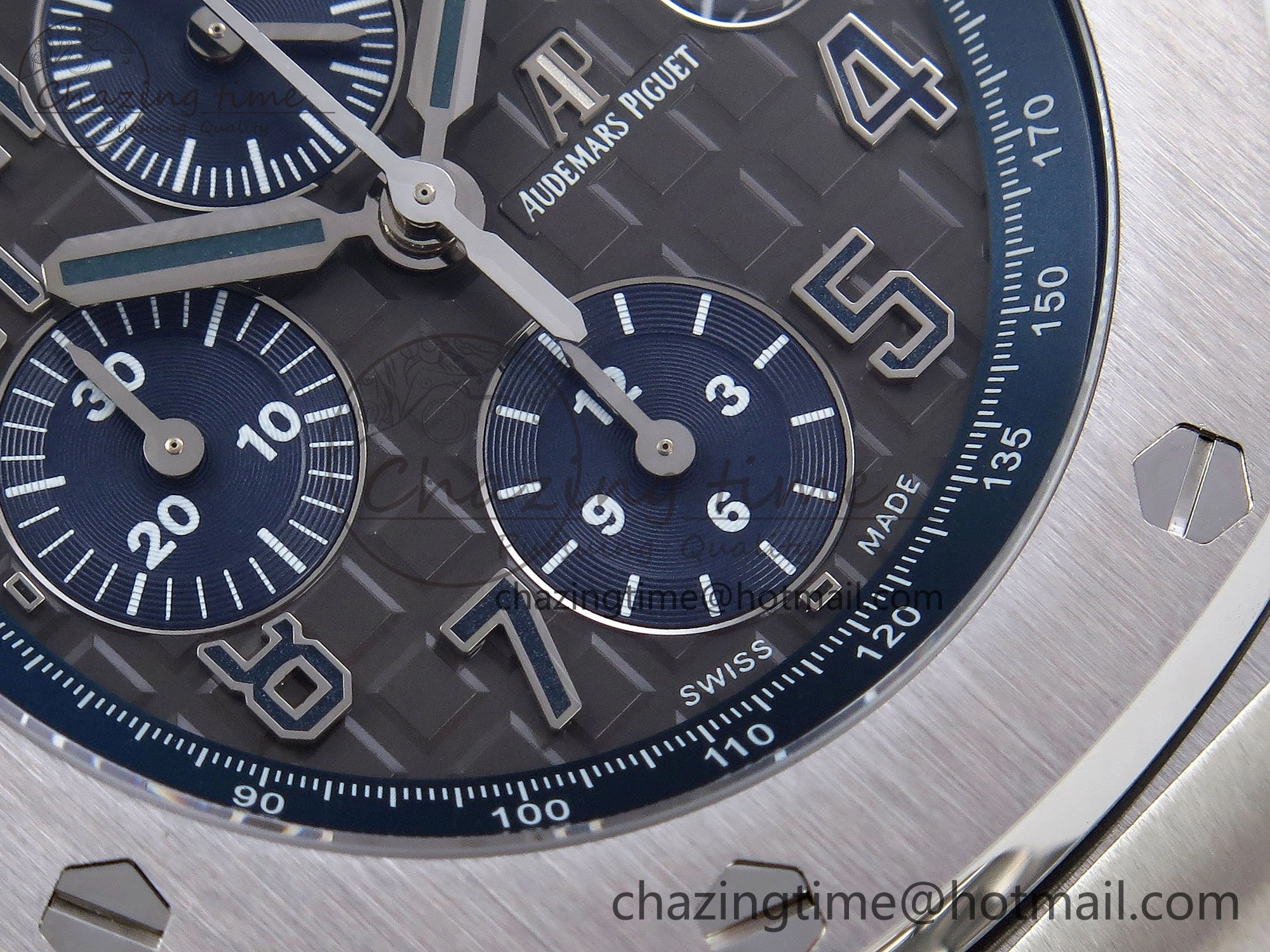 Royal Oak Offshore 42mm SS APF 1:1 Best Edition Grey Dial on SS Bracelet A Sporty 4455
