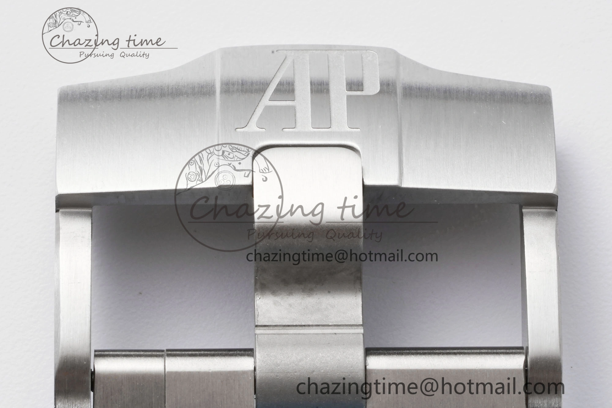 Stylish Royal Oak Offshore 42mm SS APF 1:1 Best Edition Light Blue Dial on Light Blue Rubber Strap A 4625