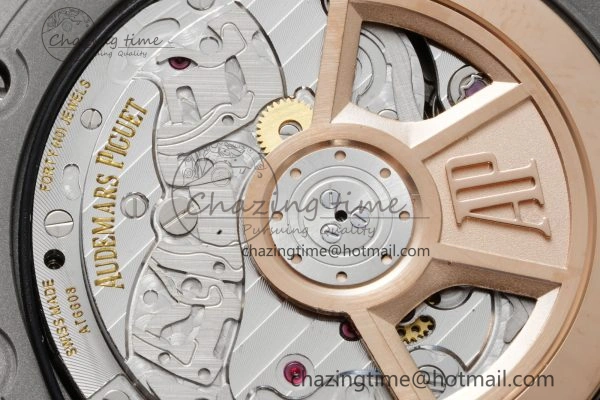 Stylish Royal Oak Offshore 42mm SS APF 1:1 Best Edition Light Blue Dial on Light Blue Rubber Strap A 4625
