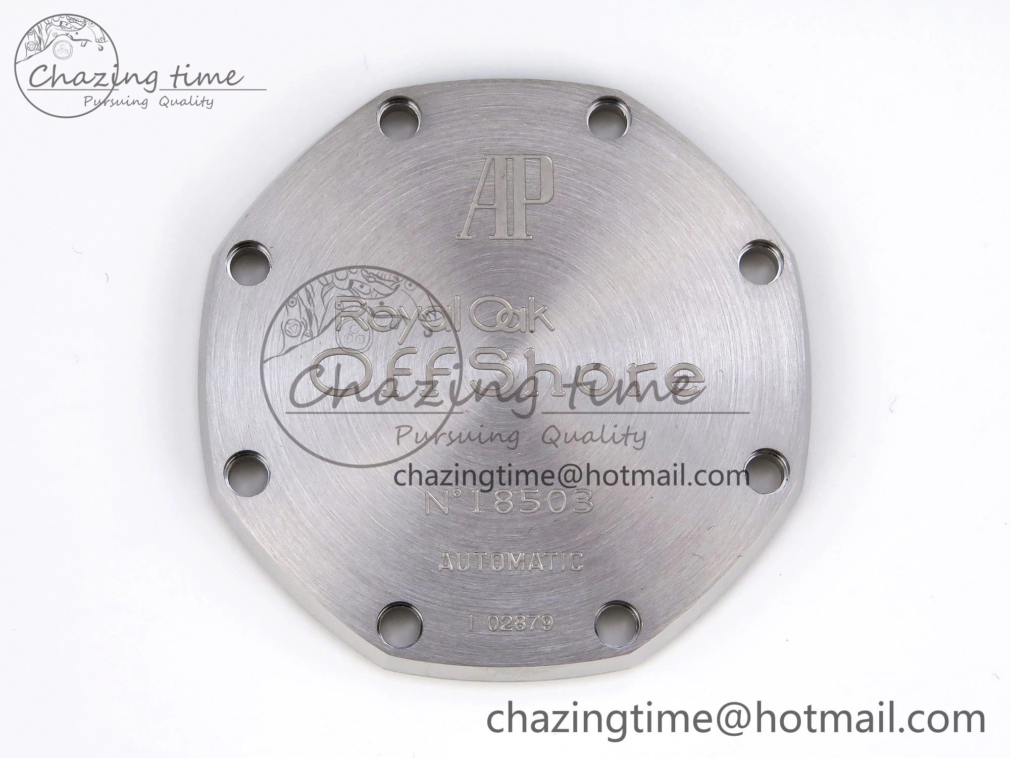 Neat Royal Oak Offshore 42mm SS APF 1:1 Best Edition White Silver Dial on SS Bracelet Strap A 4539