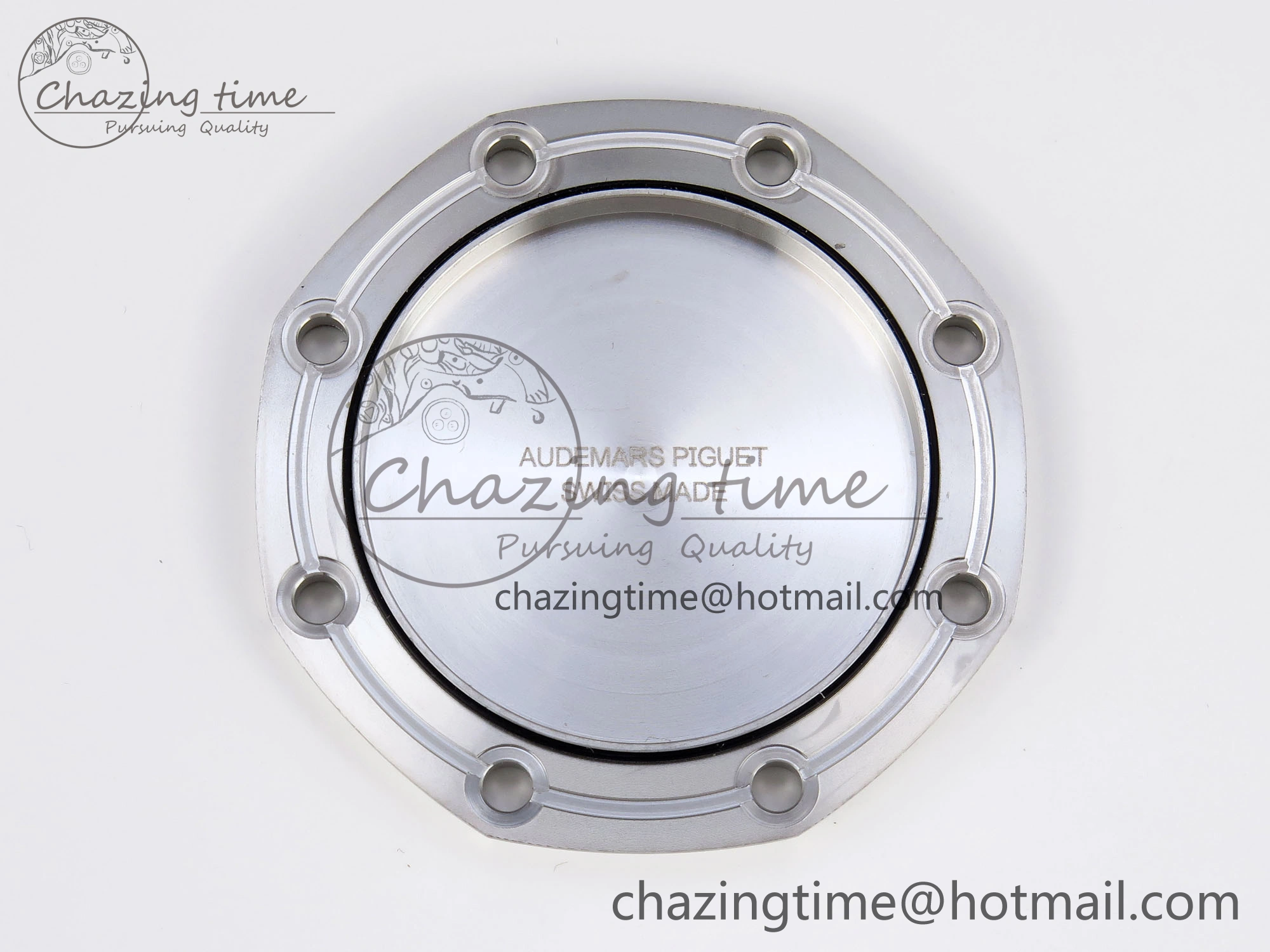 Neat Royal Oak Offshore 42mm SS APF 1:1 Best Edition White Silver Dial on SS Bracelet Strap A 4539