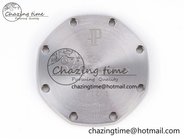 TechFriendly Royal Oak Offshore 42mm Safari SS APF 1:1 Best Edition White Dial on Brown Leather Strap A 4527