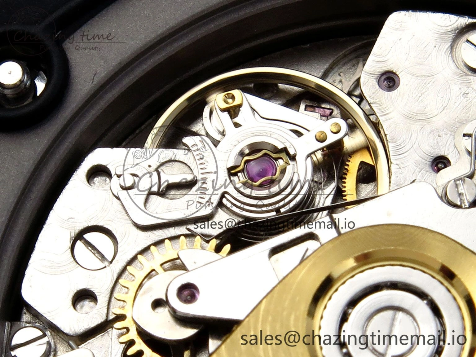 Royal Oak Offshore 42mm Volcano TKF Best Edition Black Dial on Black Leather Strap A Affordable 4353