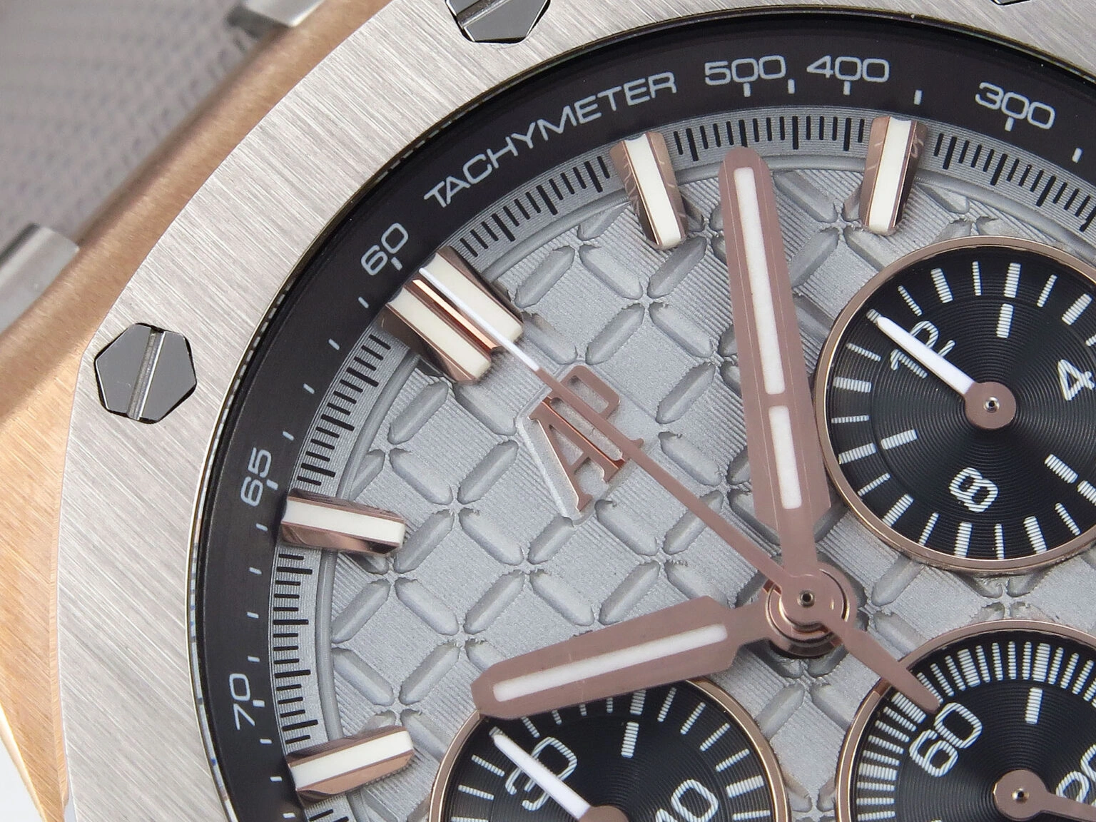 Royal Oak Offshore 43mm 26420oi RG Titanium APPF Best Edition Gray Dial on Gray Nylon Strap A Unique 4409