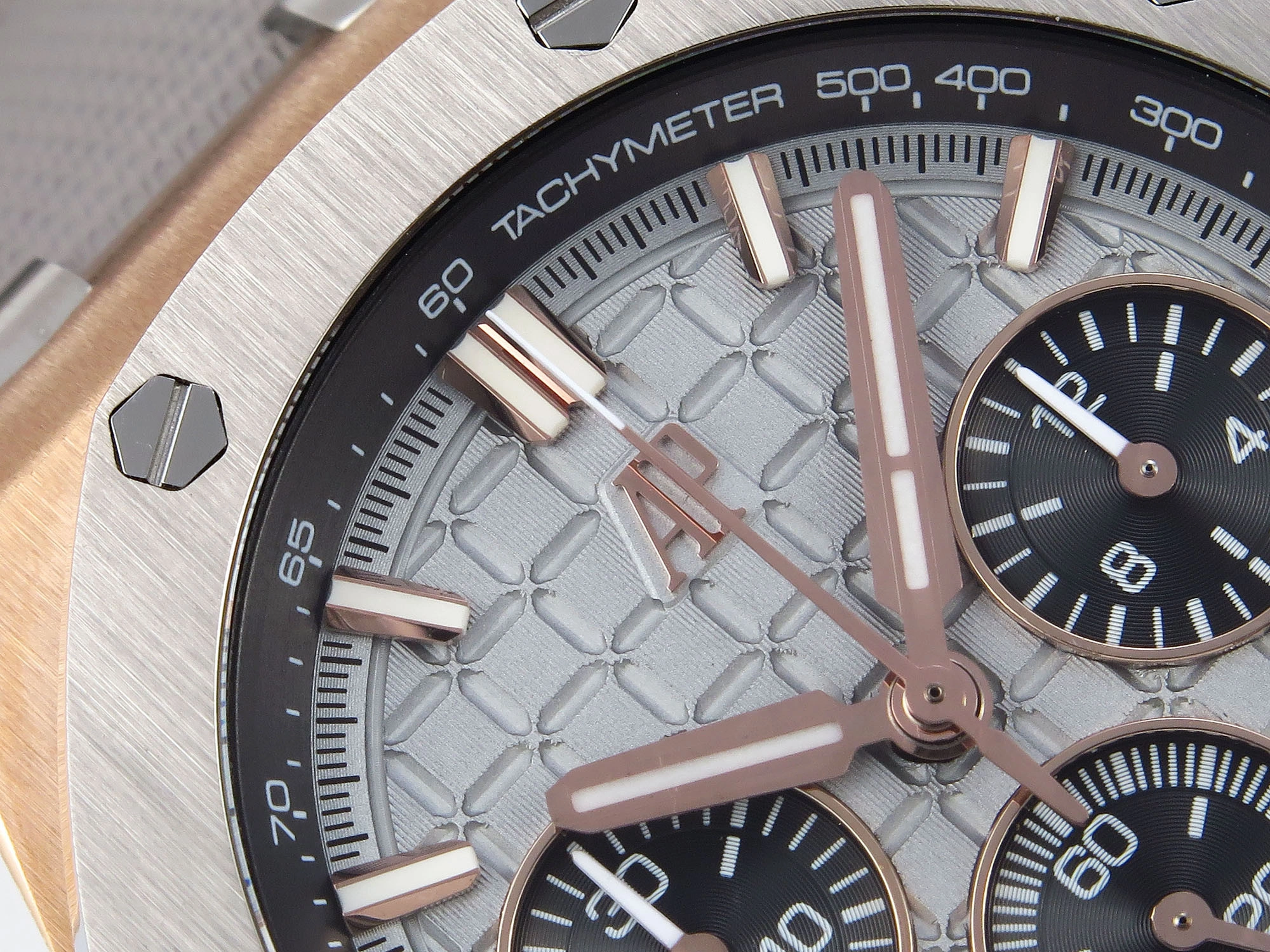Royal Oak Offshore 43mm 26420oi RG Titanium APPF Best Edition Gray Dial on Gray Nylon Strap A Unique 4409
