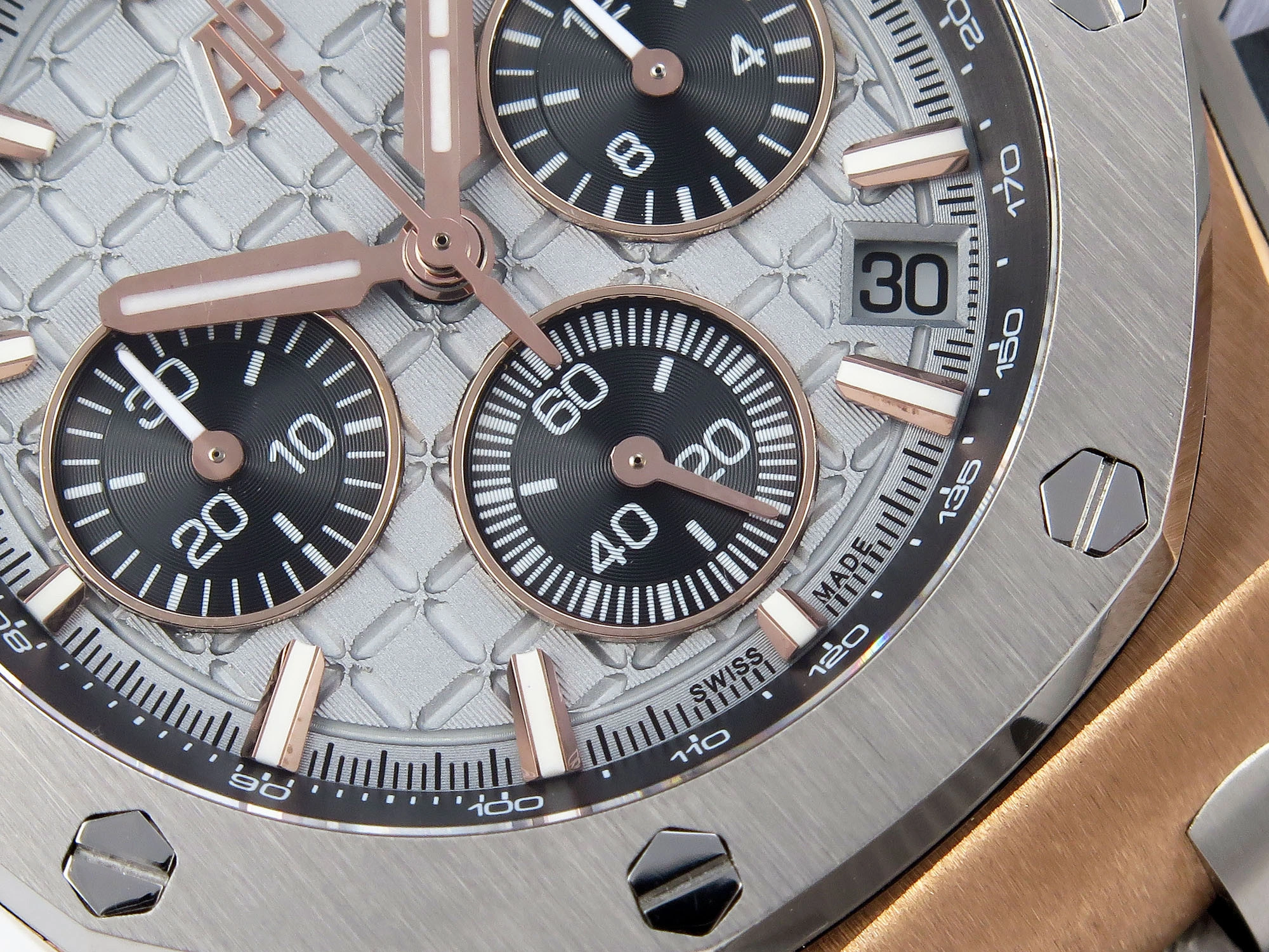 Royal Oak Offshore 43mm 26420oi RG Titanium APPF Best Edition Gray Dial on Gray Nylon Strap A Unique 4409