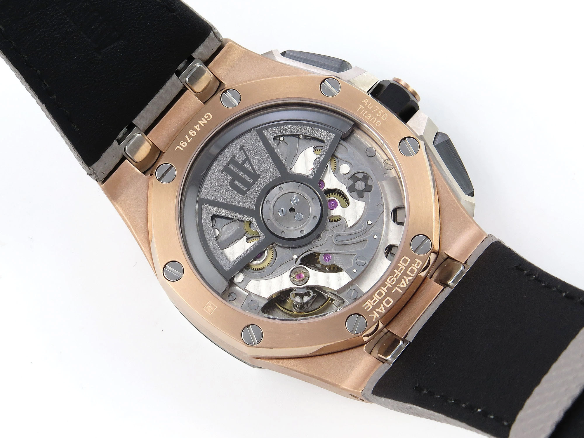 Royal Oak Offshore 43mm 26420oi RG Titanium APPF Best Edition Gray Dial on Gray Nylon Strap A Unique 4409