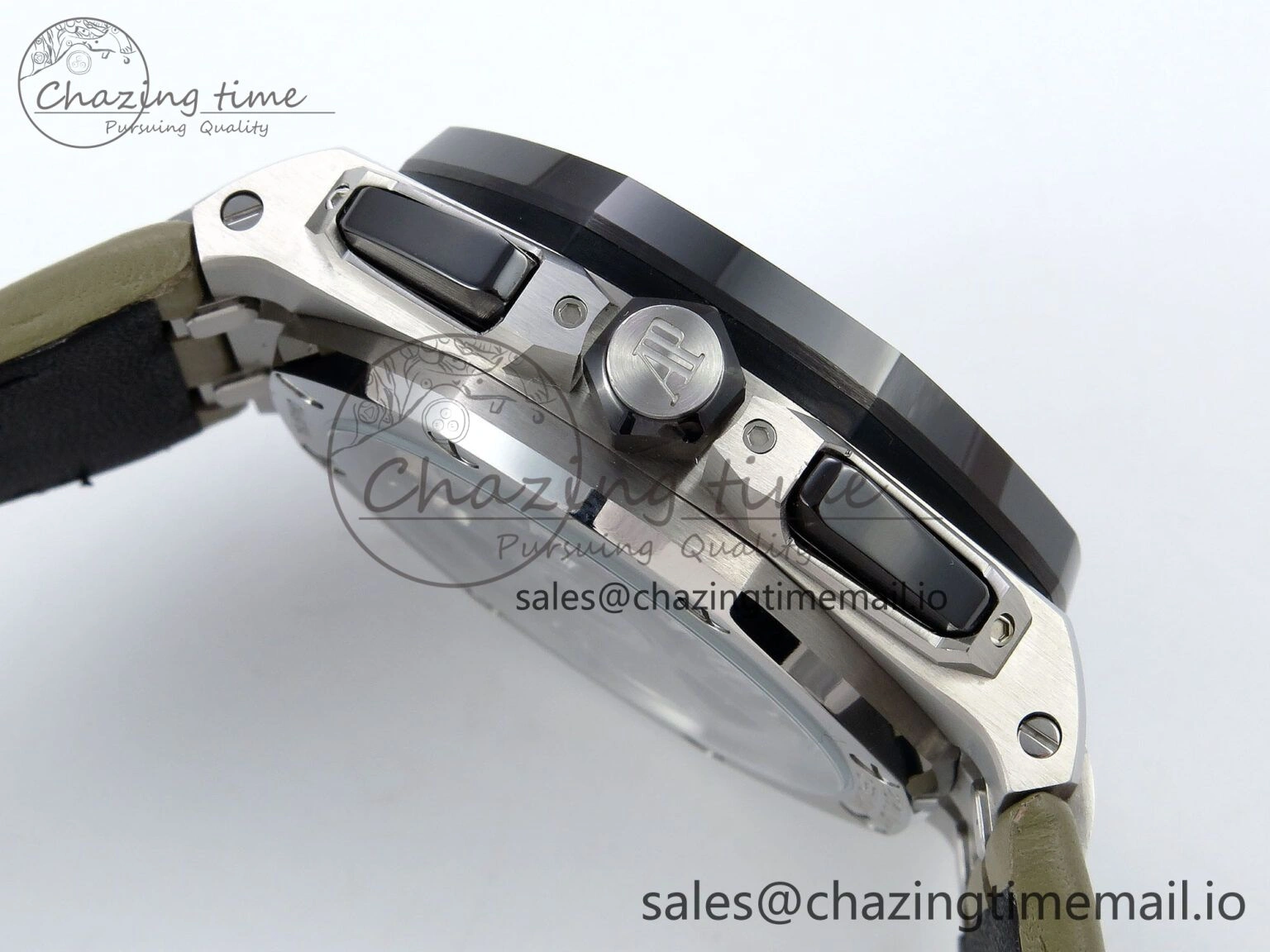 Colorful Royal Oak Offshore 43mm 26420so SS APPF Best Edition Sand Dial on Sand Leather Strap A 4412