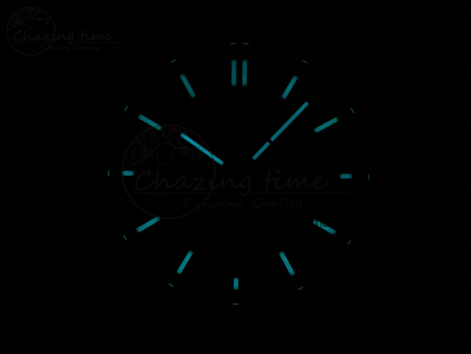 SportInspired Royal Oak Offshore 43mm 26420ti Titanium APPF Best Edition Blue Dial on Blue Rubber Strap A 4408
