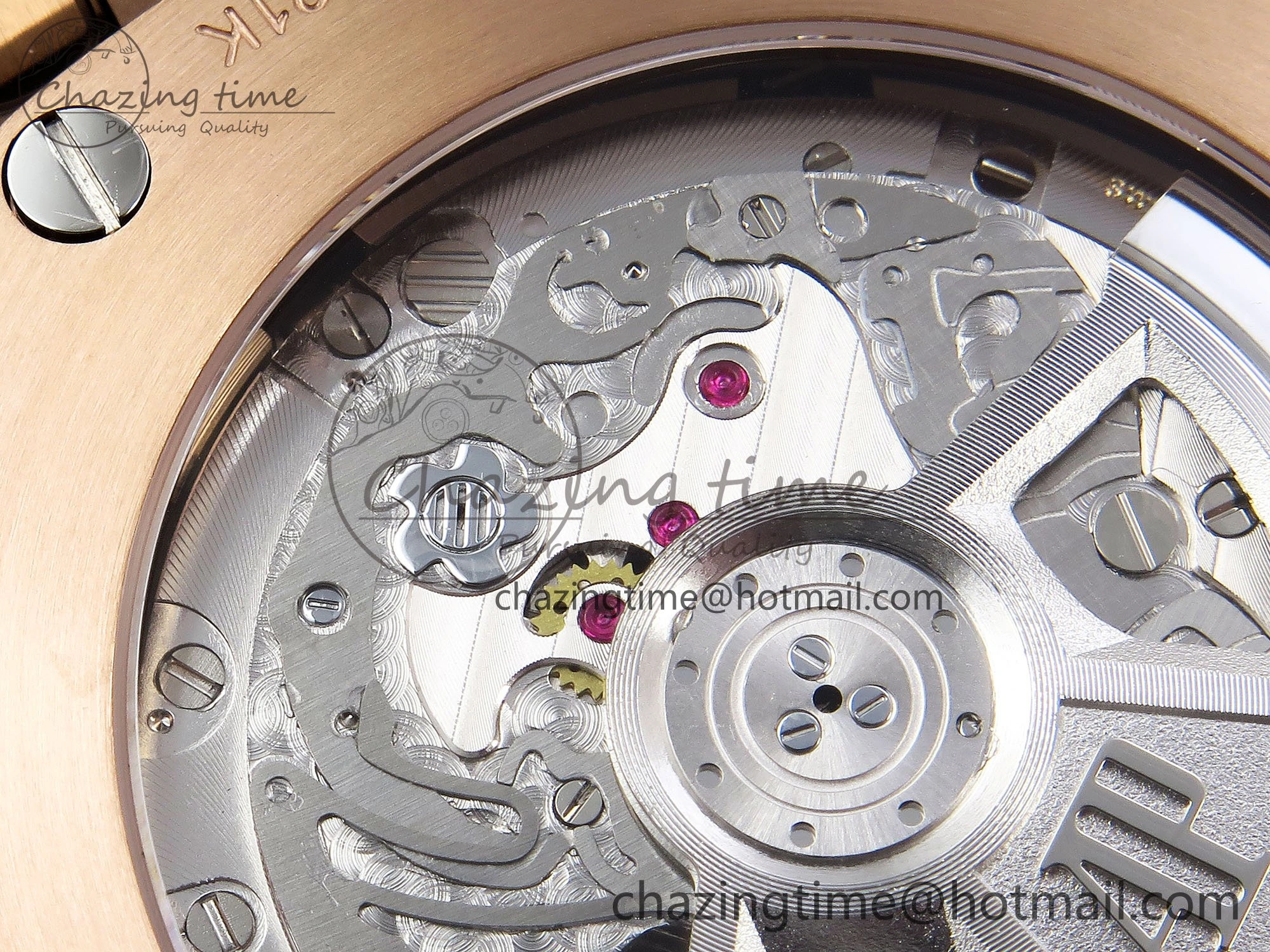 Royal Oak Offshore 43mm RG APF Best Edition Silver Dial on Black Rubber Strap A WellDesigned 4437