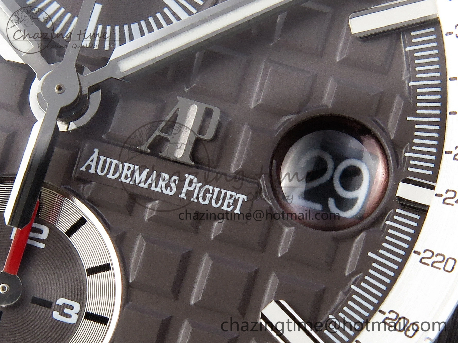 Royal Oak Offshore 44mm Black Ceramic APF 1:1 Best Edition Gray Dial on Black Rubber Strap A MultiPurpose 4584