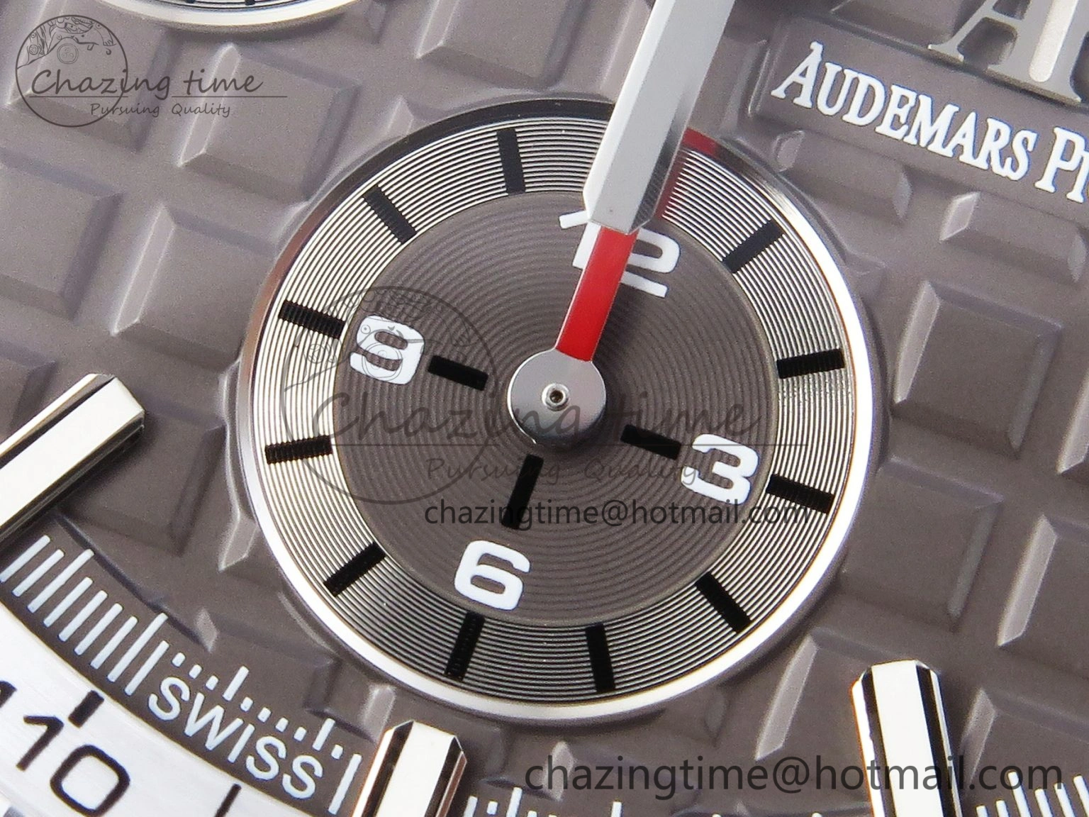 Royal Oak Offshore 44mm Black Ceramic APF 1:1 Best Edition Gray Dial on Black Rubber Strap A MultiPurpose 4584