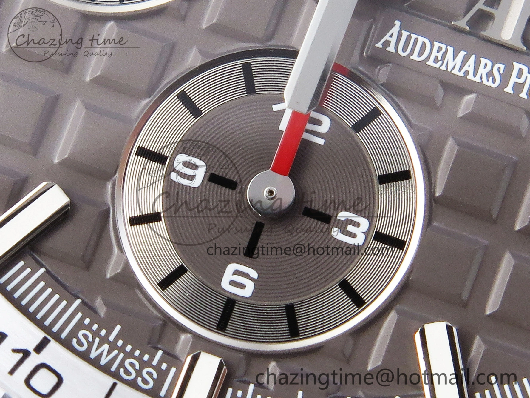 Royal Oak Offshore 44mm Black Ceramic APF 1:1 Best Edition Gray Dial on Black Rubber Strap A MultiPurpose 4584
