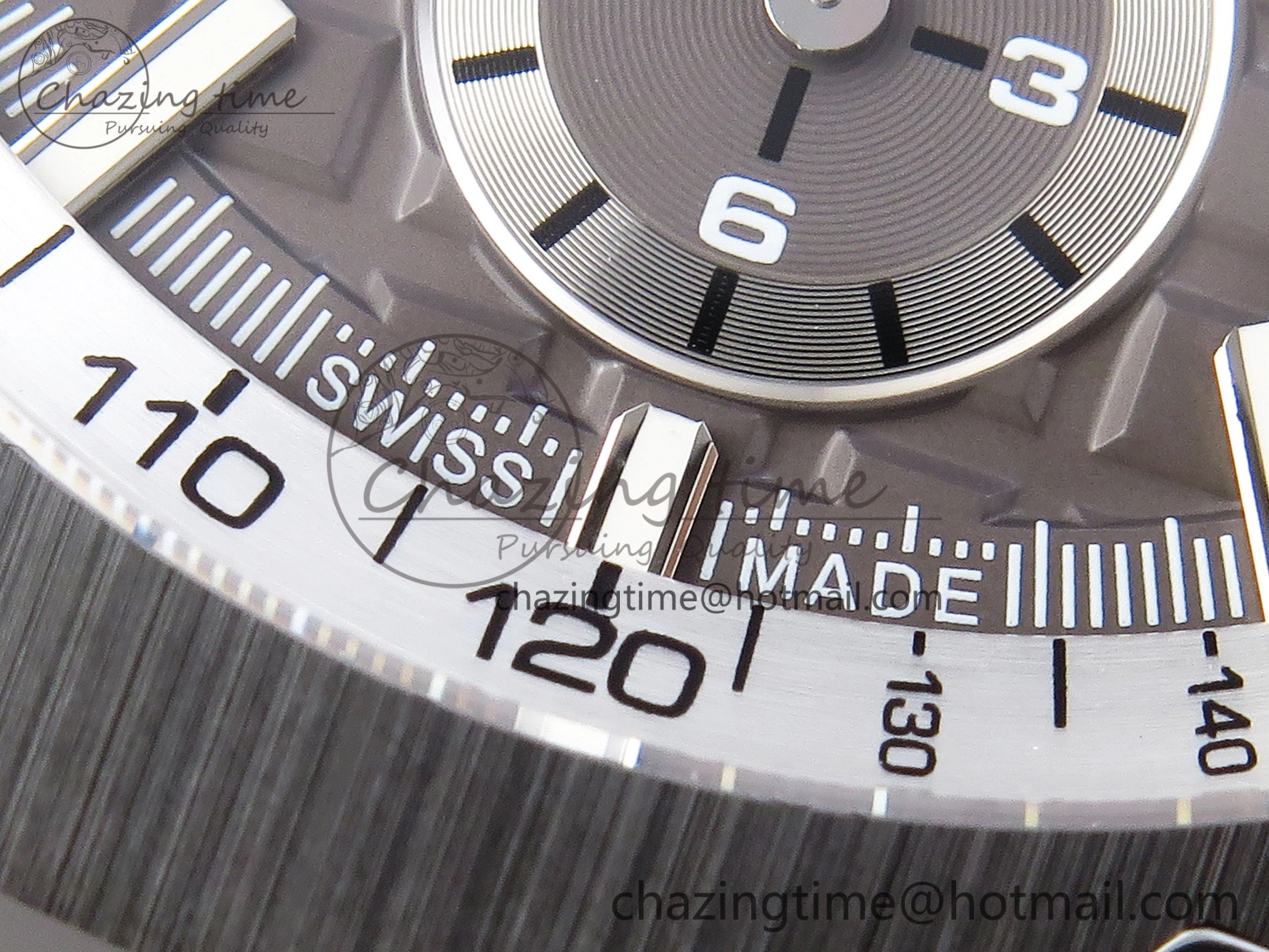 Royal Oak Offshore 44mm Black Ceramic APF 1:1 Best Edition Gray Dial on Black Rubber Strap A MultiPurpose 4584
