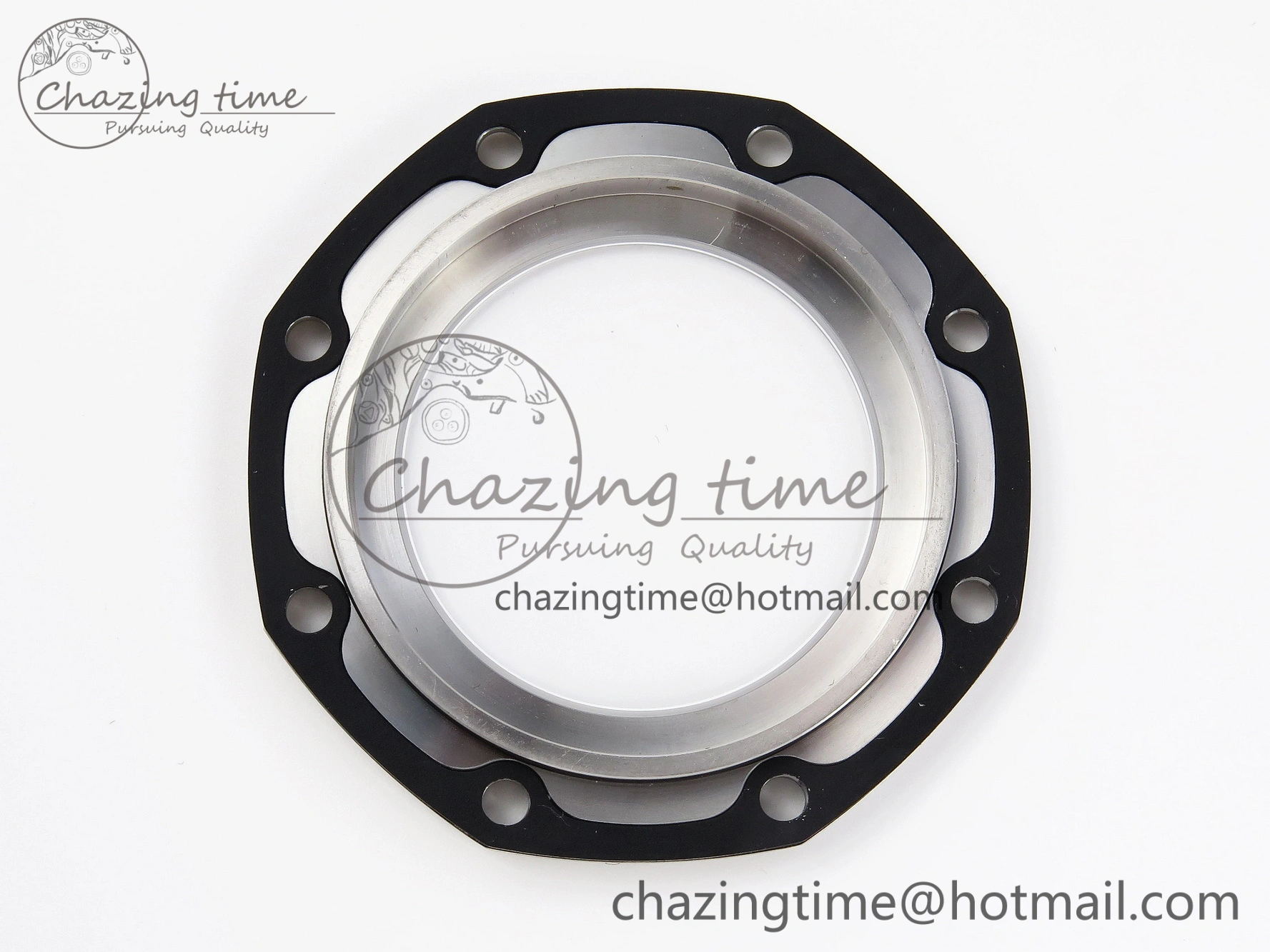 Royal Oak Offshore 44mm Black Ceramic APF 1:1 Best Edition Gray Dial on Black Rubber Strap A MultiPurpose 4584