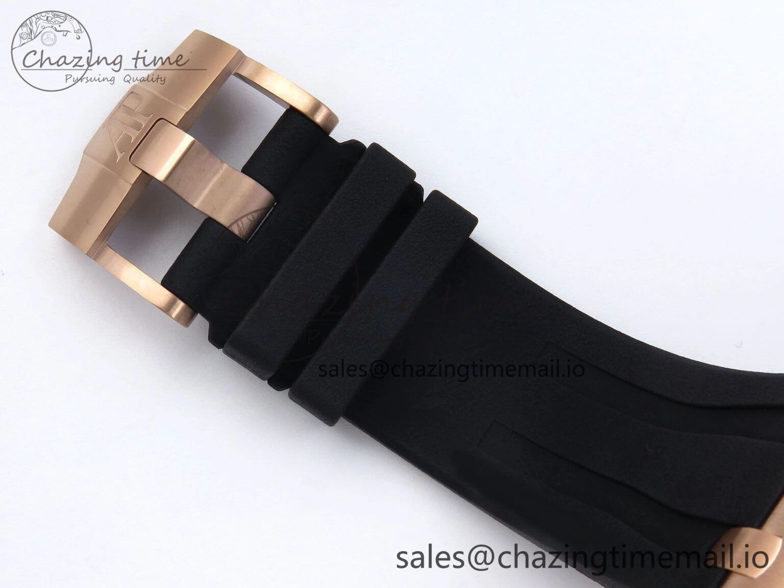 Royal Oak Offshore 44mm Black Ceramic RG TKF 1:1 Best Edition Black RG Dial on Black Rubber Strap A Efficient 4315
